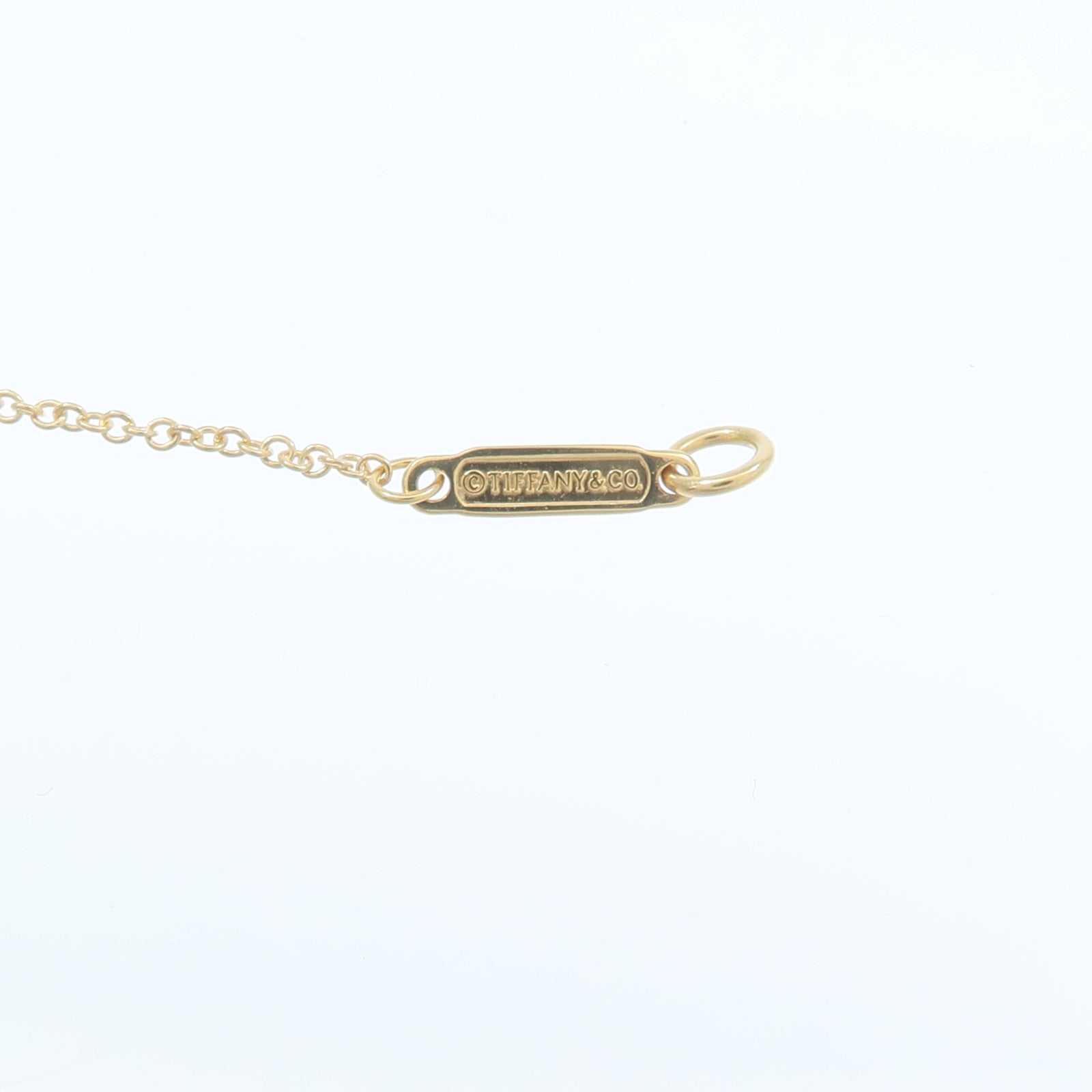 TIFFANY＆CO 18K黃金Twisted Cable Wire Necklace項鍊