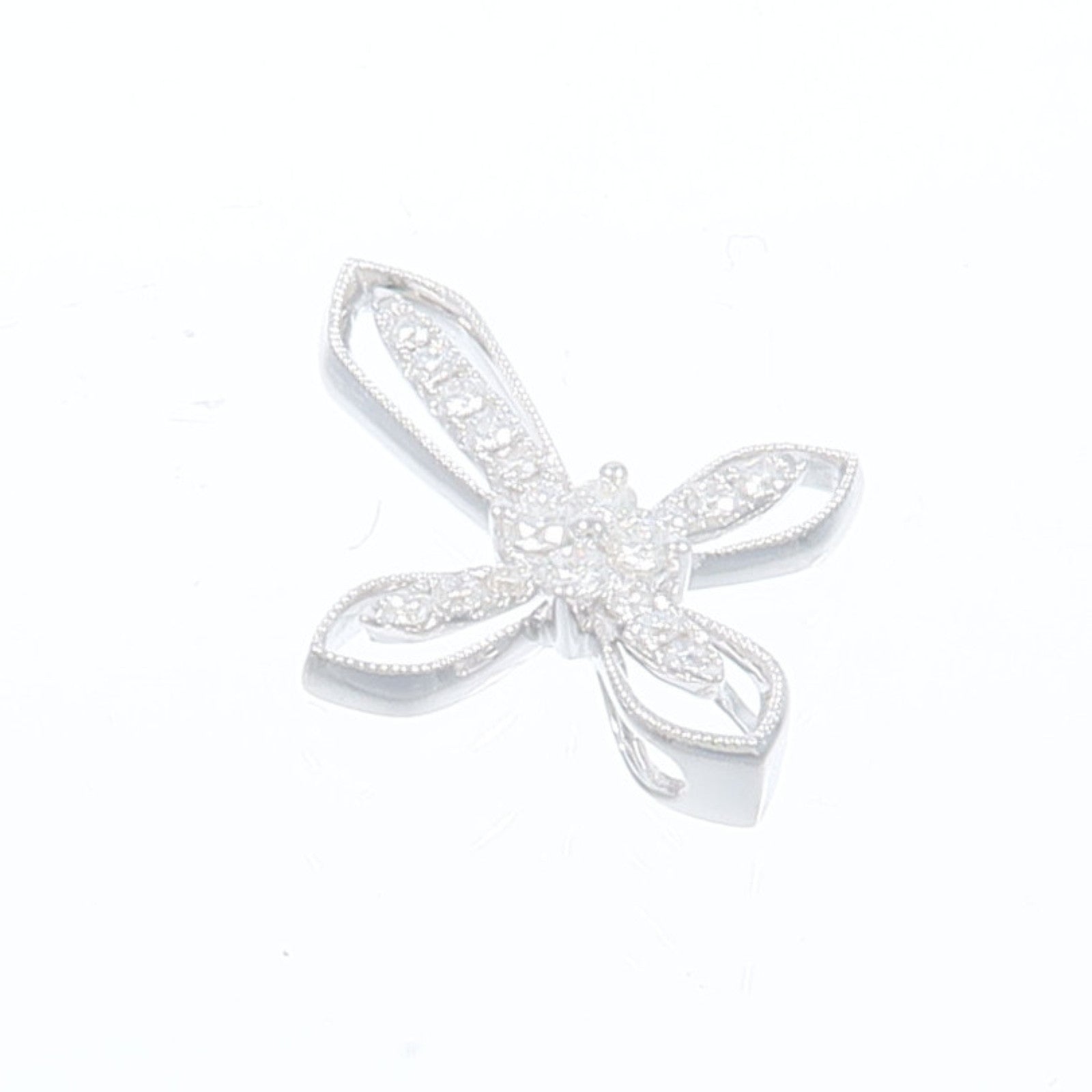 JEWELRY 18K白金Diamond Pendant鑽石戒指