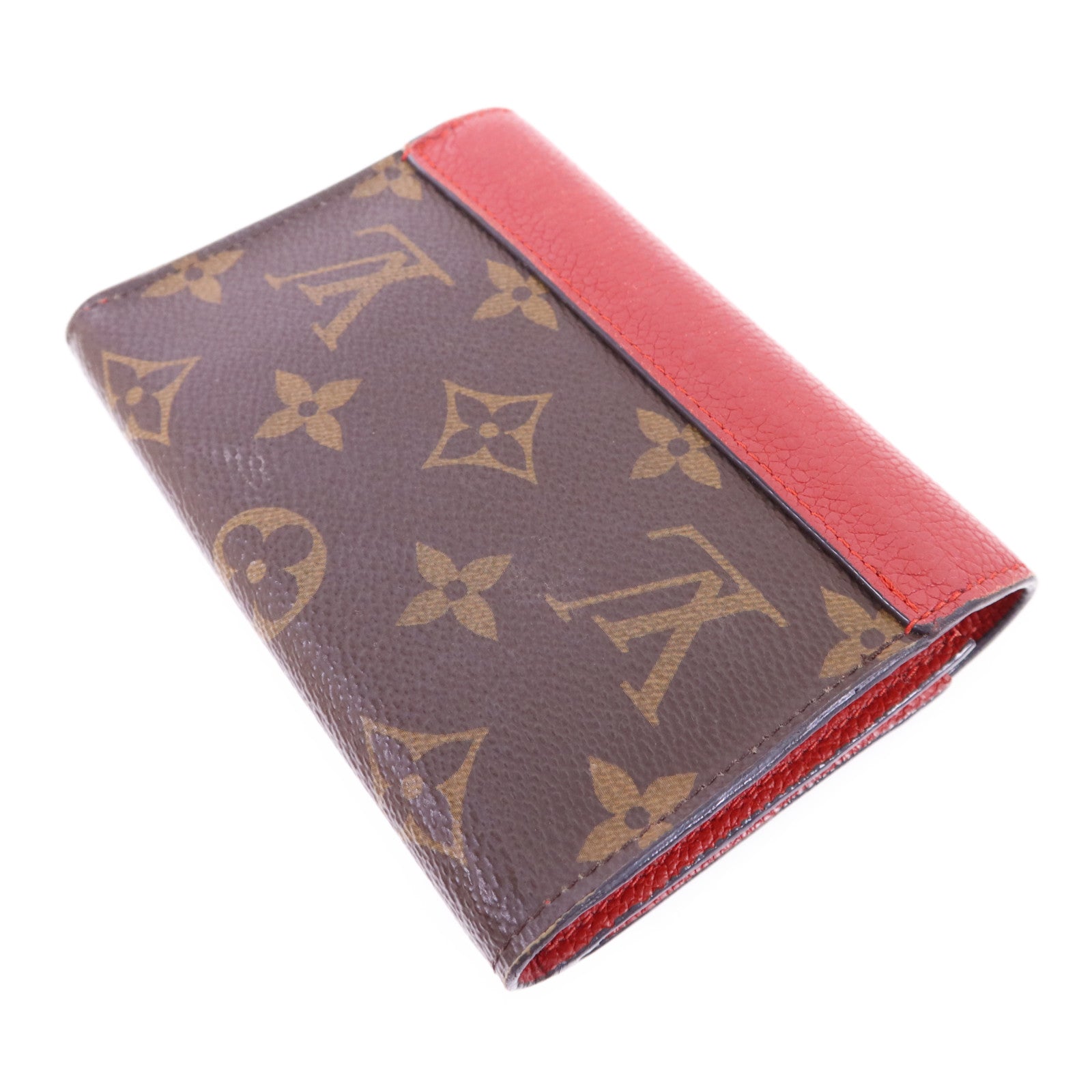 LOUIS VUITTON Monogram Pallas Compact Wallet金扣錢包