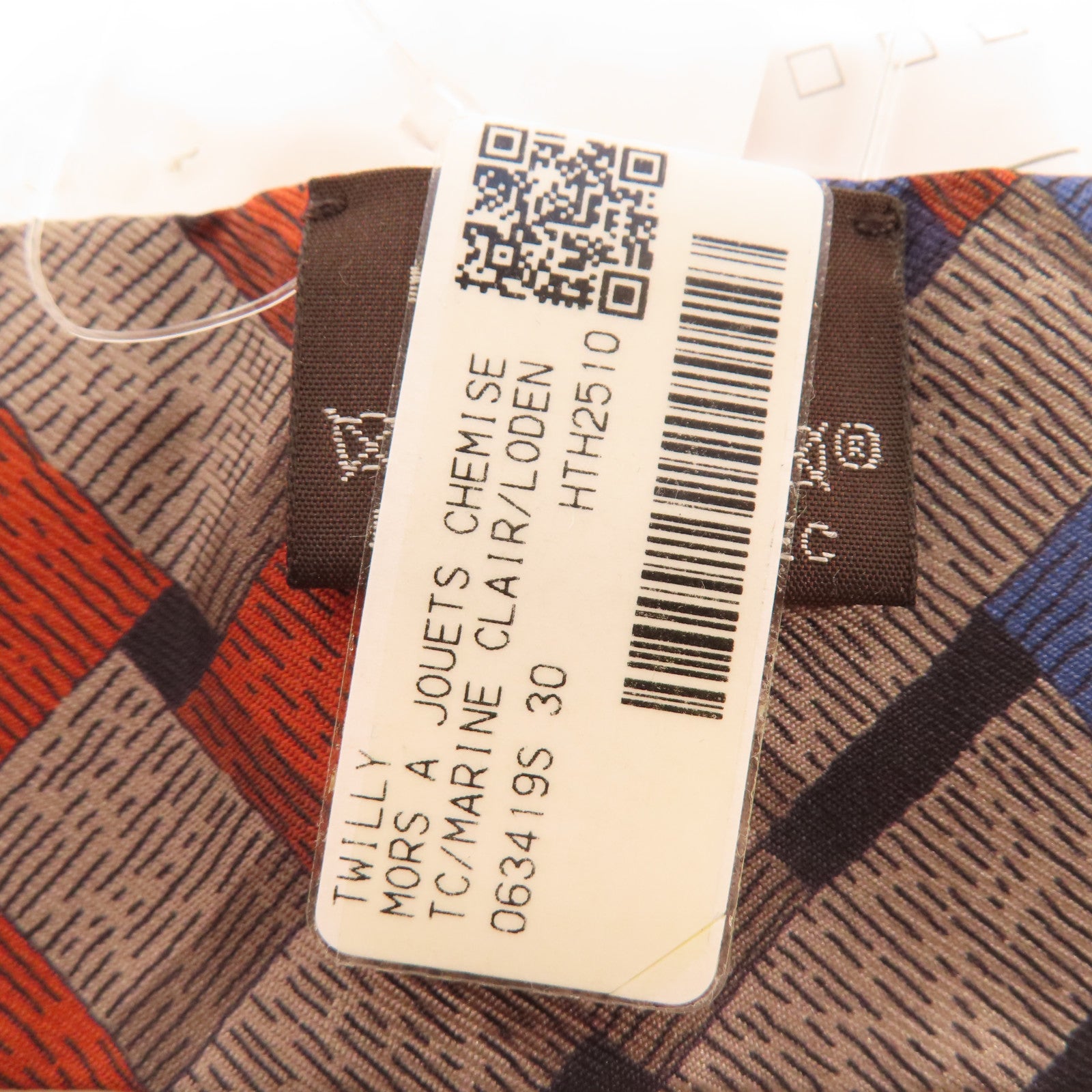 HERMES 絲質Twilly絲巾