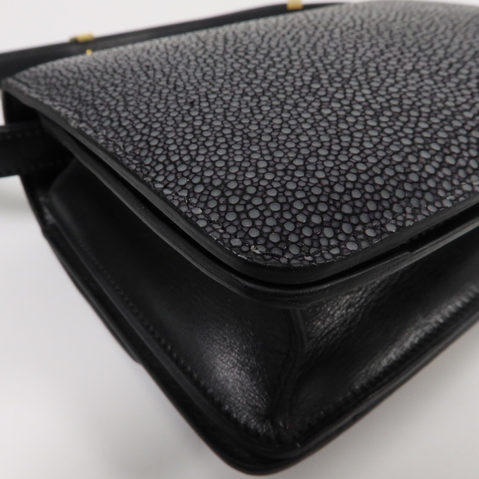 CELINE 魔鬼魚皮革Classic Box Mini肩背袋