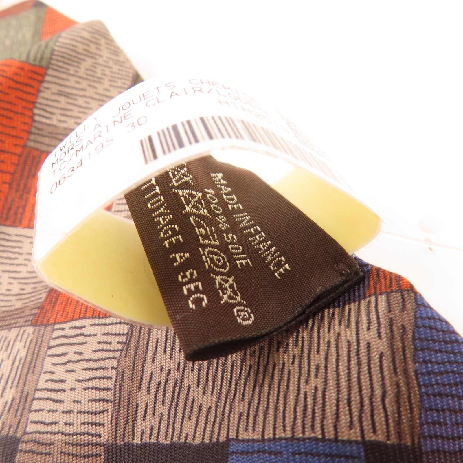 HERMES 絲質Twilly絲巾