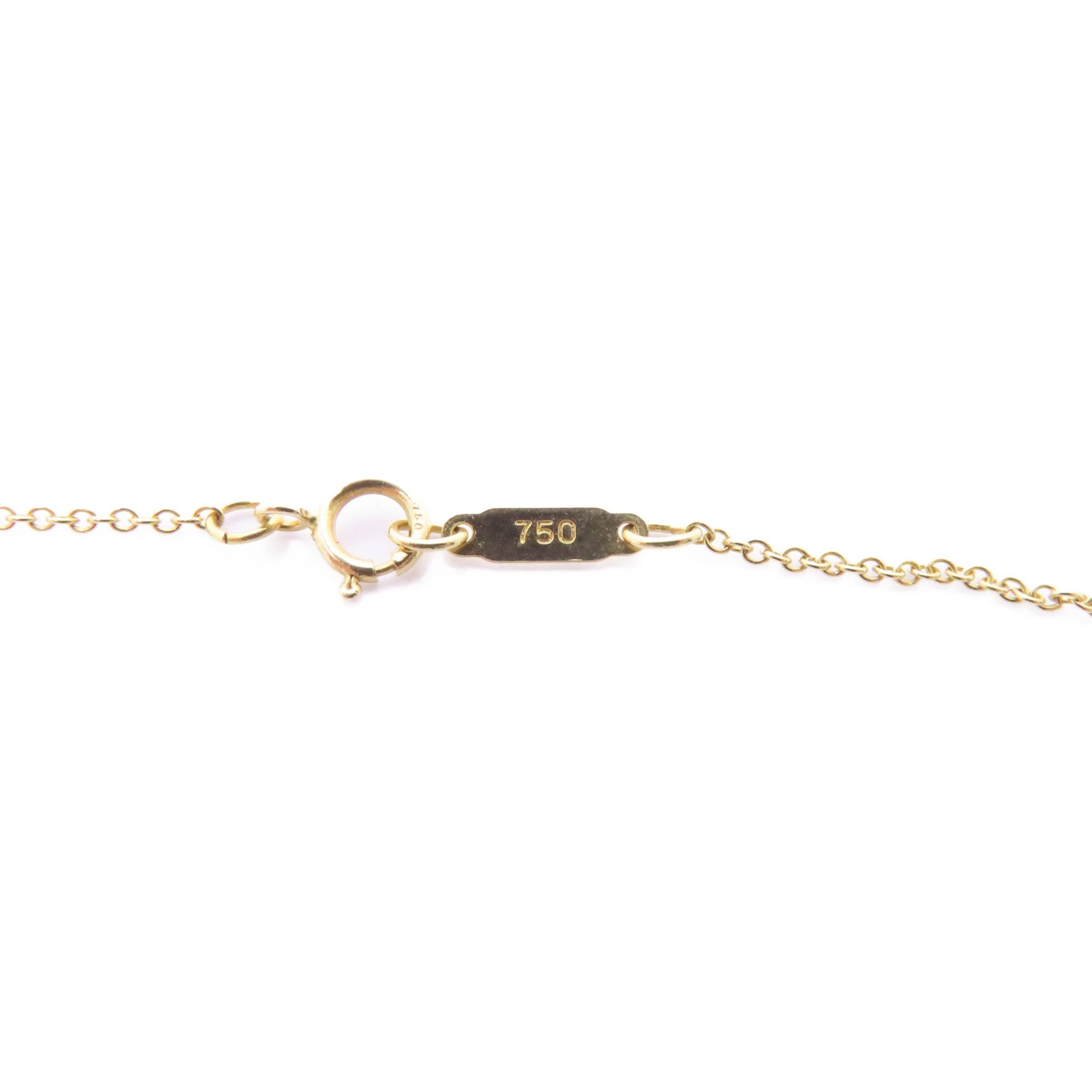 TIFFANY＆CO 【激減優惠】18K黃金Door Knock Necklace珍珠/鑽石項鍊