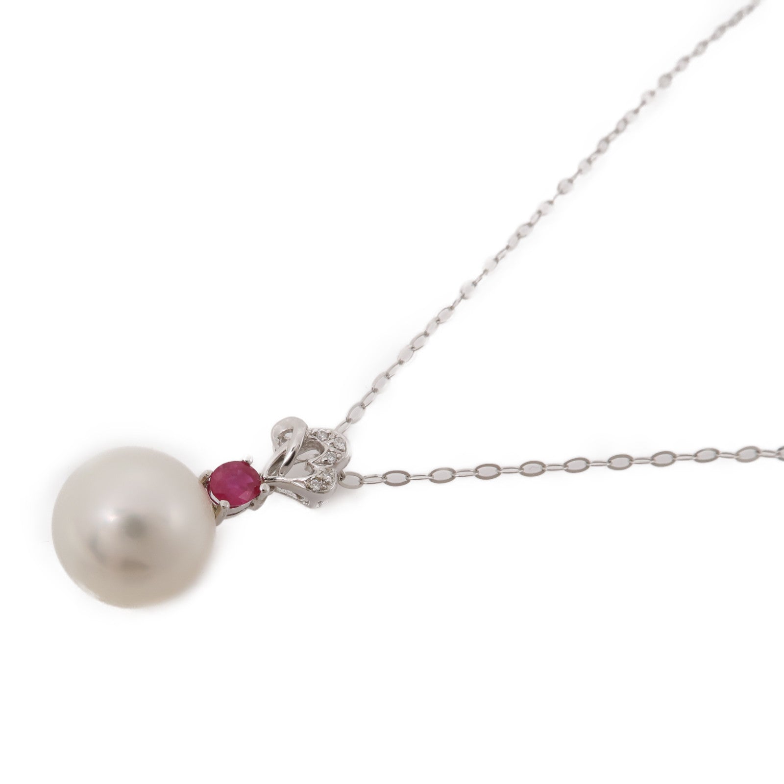 JEWELRY 18K白金Pearl Necklace珍珠項鍊