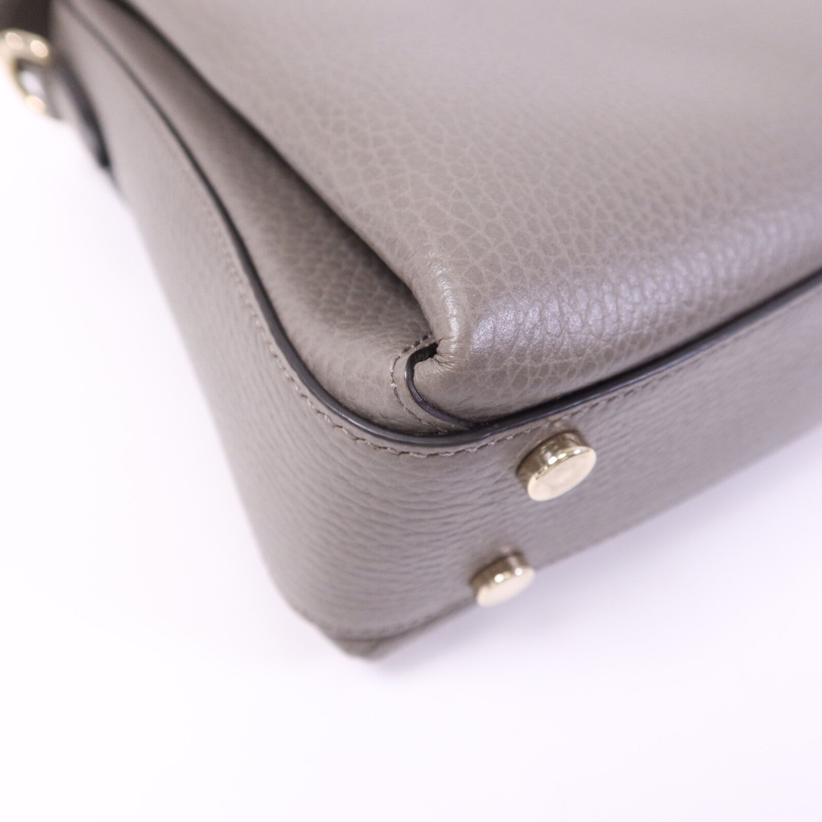 GUCCI 牛皮皮革Interlocking G Chain Bag金扣鏈帶肩背袋