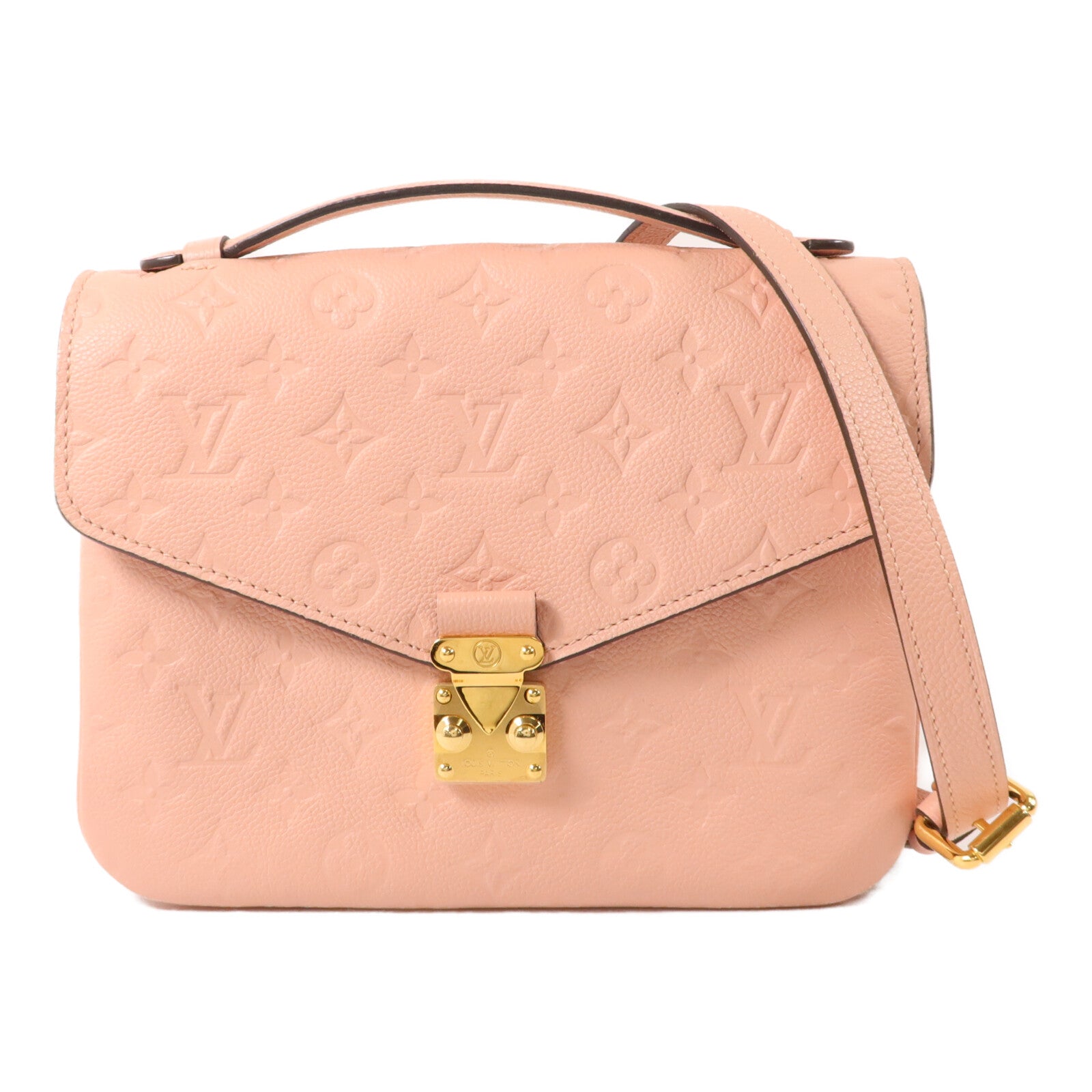 LOUIS VUITTON Monogram Empreinte Pochette Metis手挽肩背兩用袋