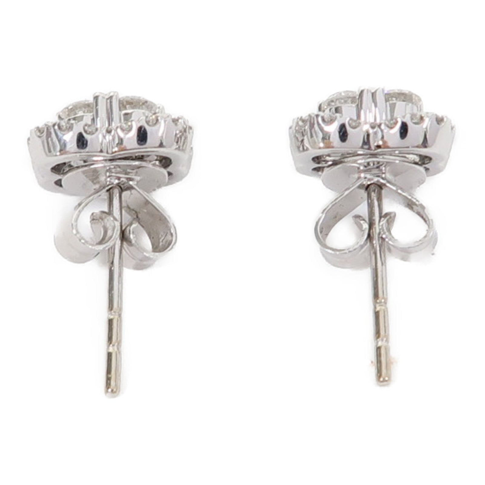 JEWELRY 【激減優惠】18K白金Diamond 3.30g 0.71ct鑽石/0.005ct鑽石耳環