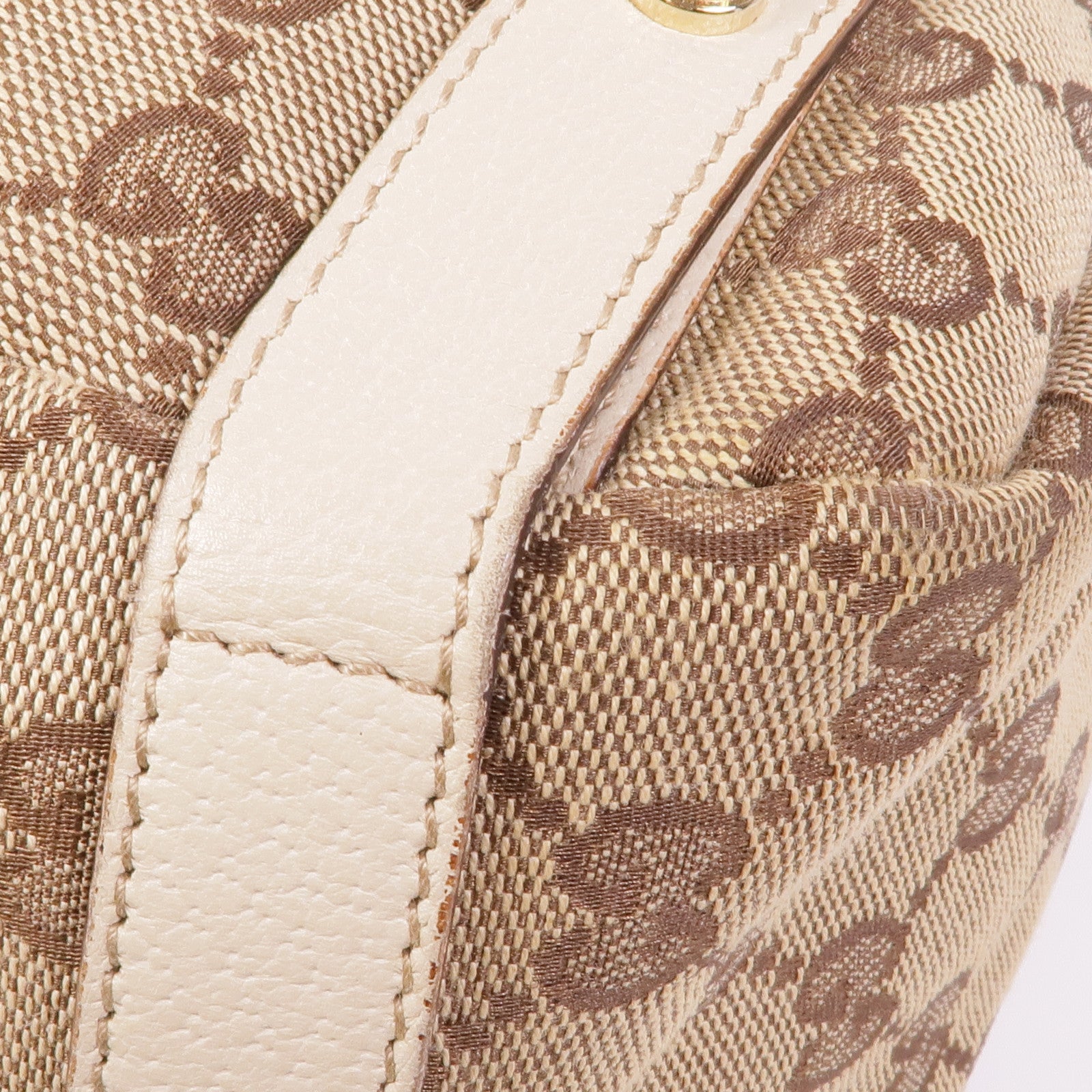 GUCCI 帆布Tote Bag金扣手挽袋
