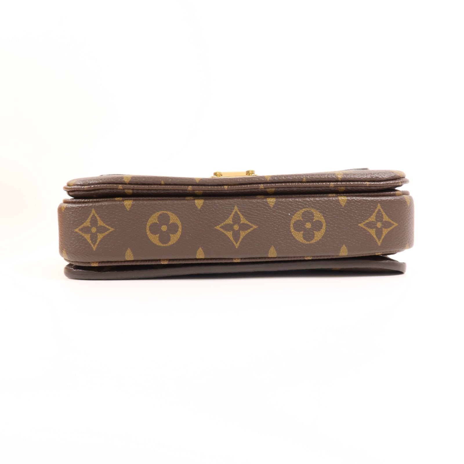 LOUIS VUITTON Monogram Pochette Metis East West金扣手挽肩背兩用袋
