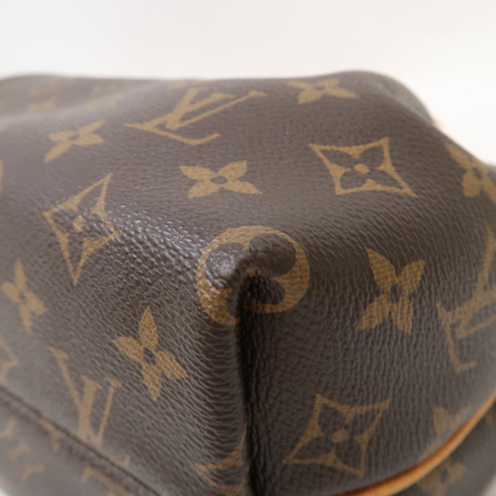 LOUIS VUITTON Monogram Turenne PM金扣手挽肩背兩用袋棕色