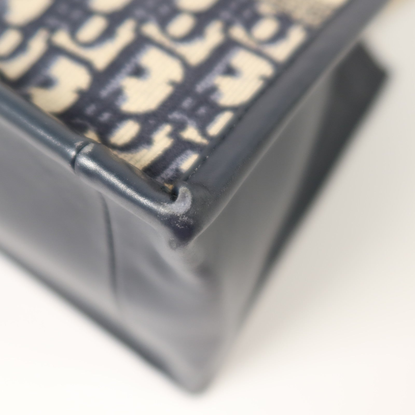 Dior Oblique帆布Book Tote金扣手挽肩背兩用袋