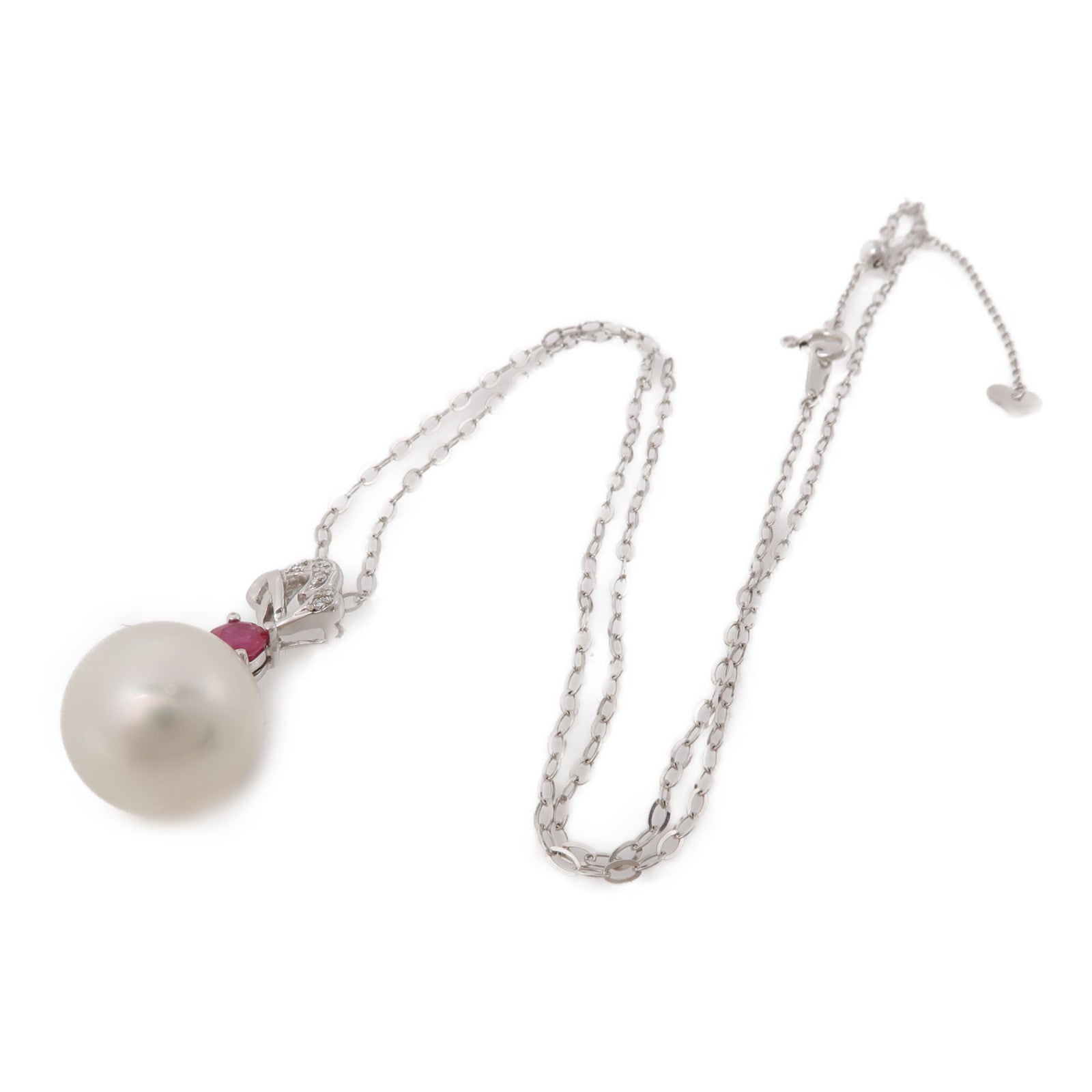 JEWELRY 18K白金Pearl Necklace珍珠項鍊
