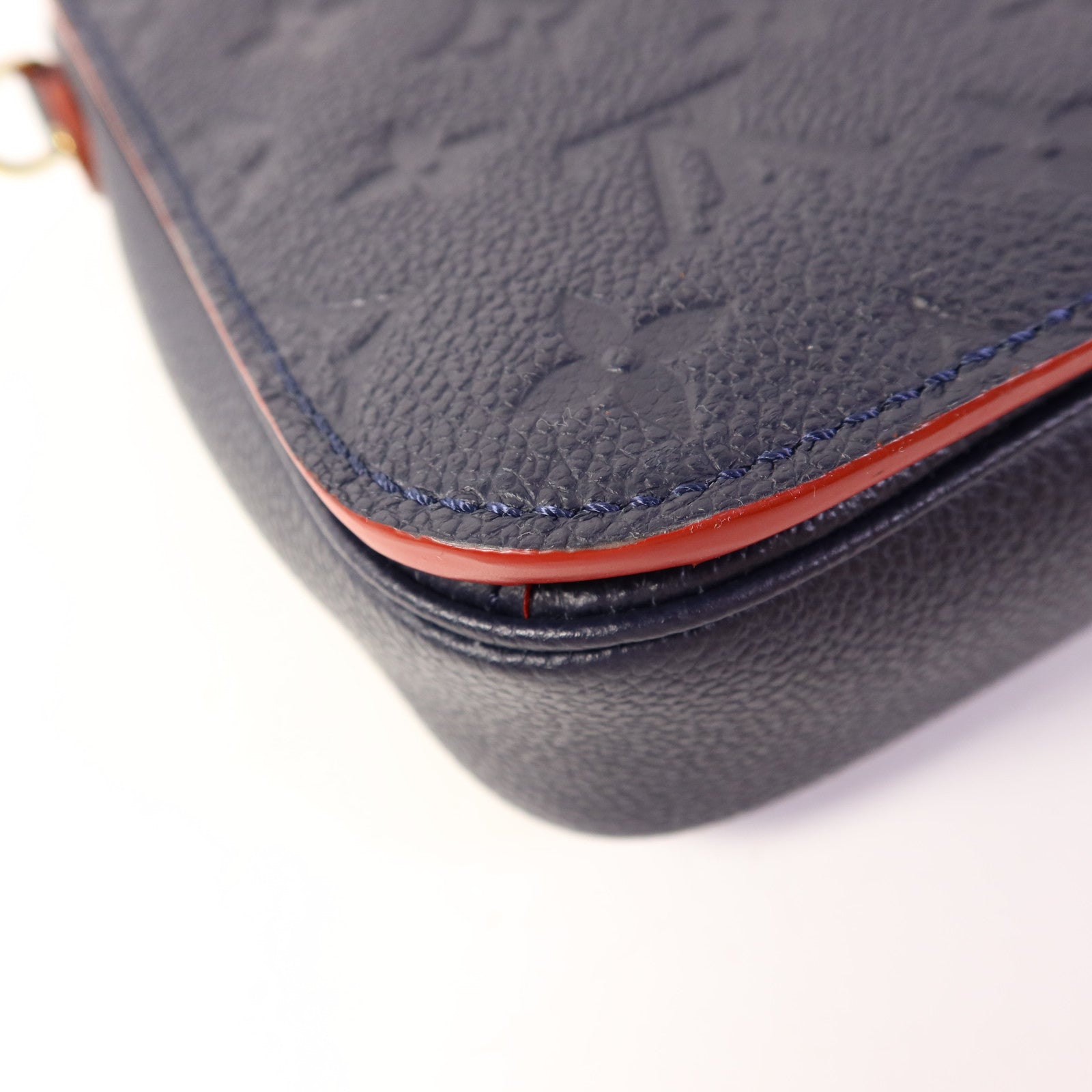LOUIS VUITTON Monogram Empreinte Pochette Metis金扣手挽肩背兩用袋