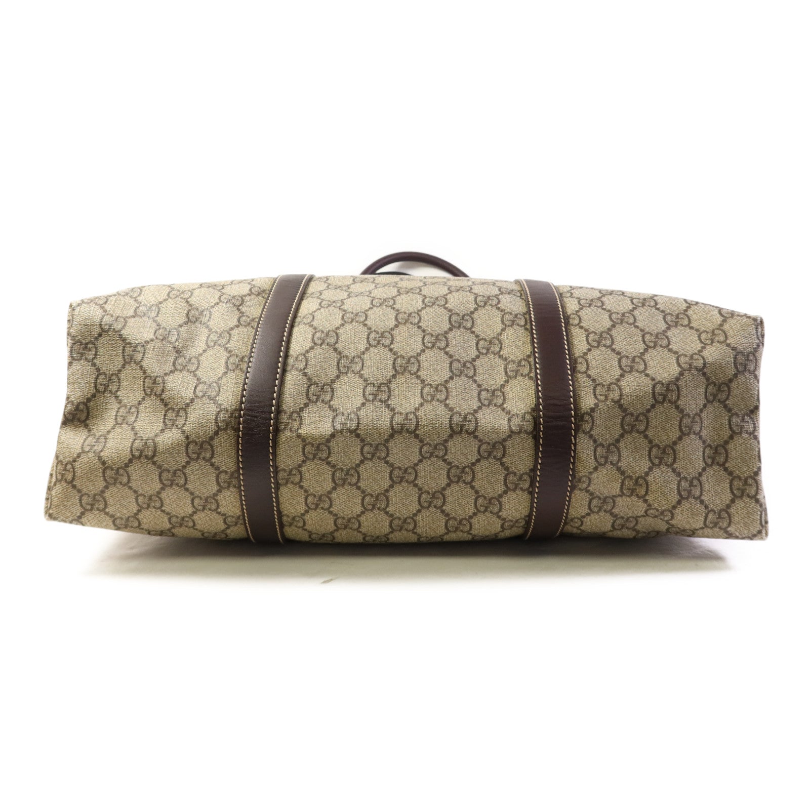 GUCCI 【激減優惠】塗層帆布Tote Bag金扣手挽袋
