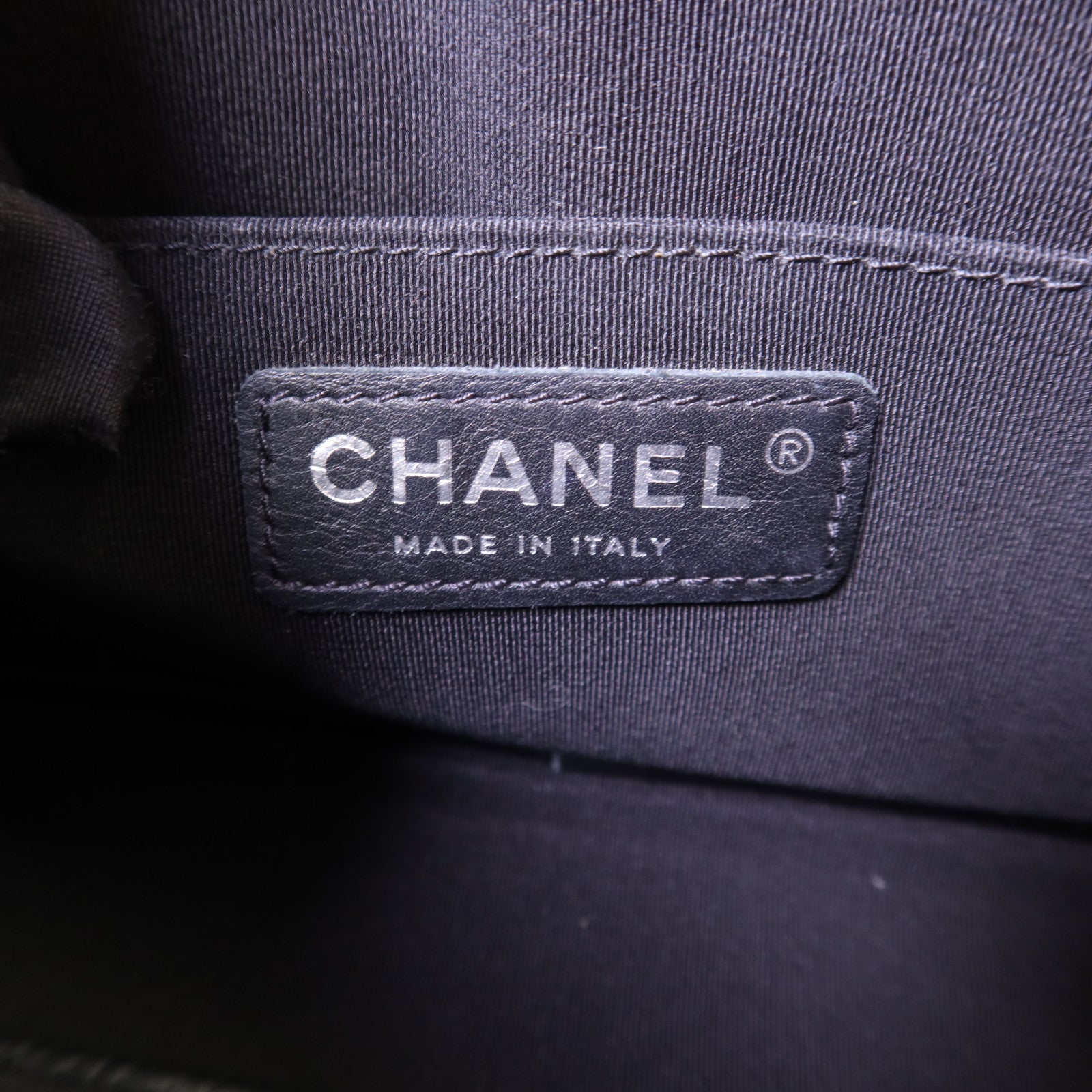 CHANEL 【激減優惠】羊皮皮革Shoulder Bag銀扣鏈帶肩背袋