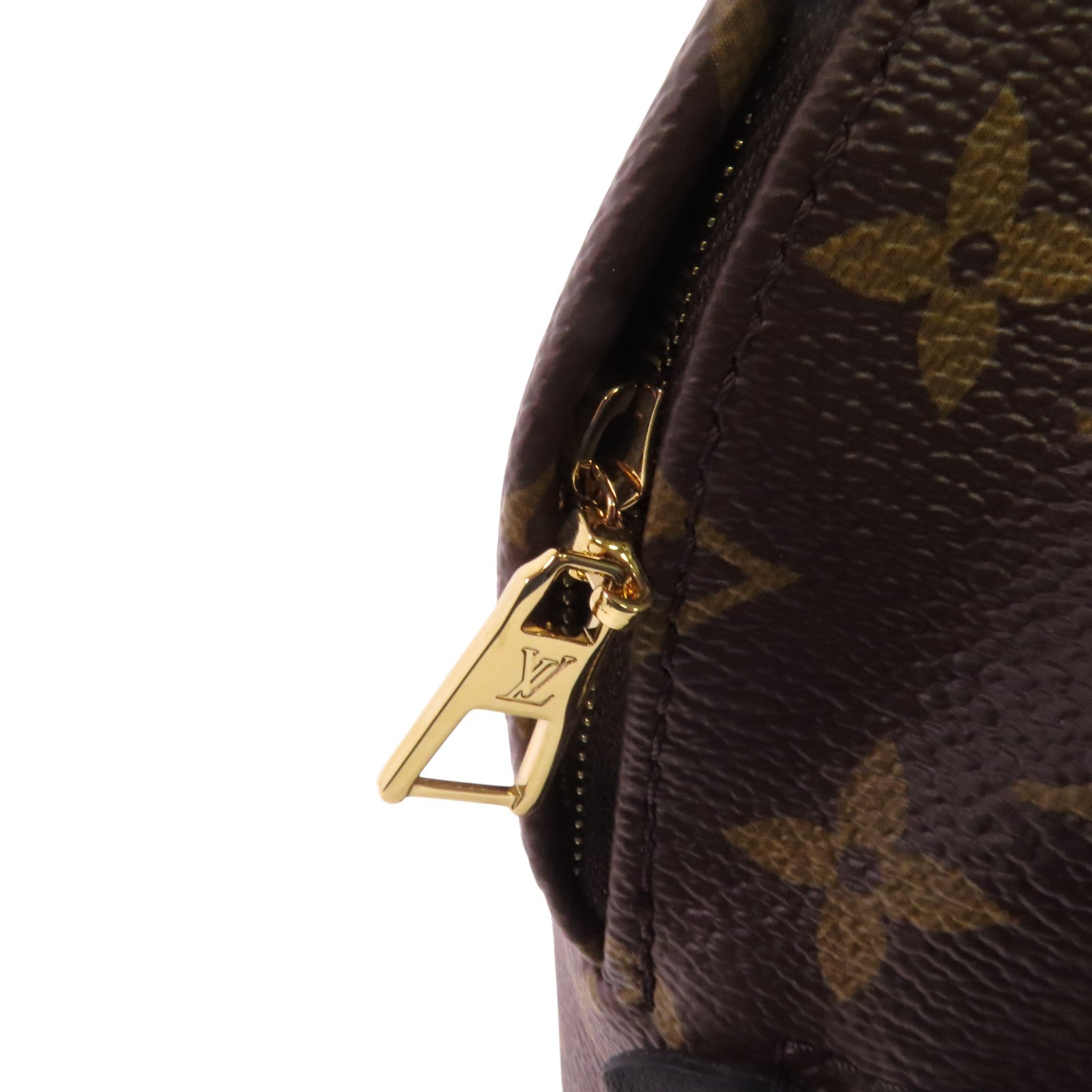 LOUIS VUITTON 【激減優惠】Monogram Palm Springs Mini金扣背包肩背兩用袋