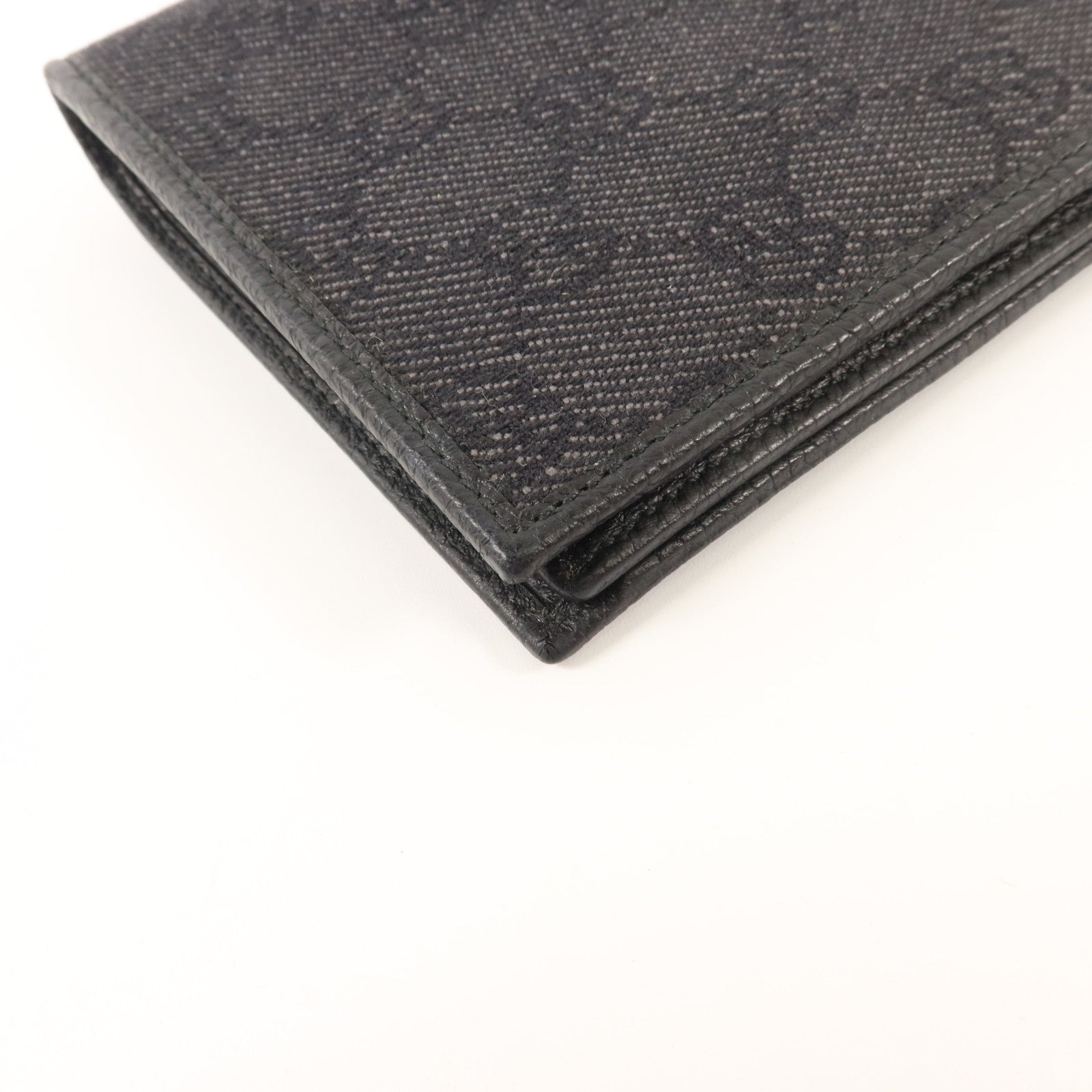 GUCCI GG帆布/牛皮皮革Passport Holder護照套