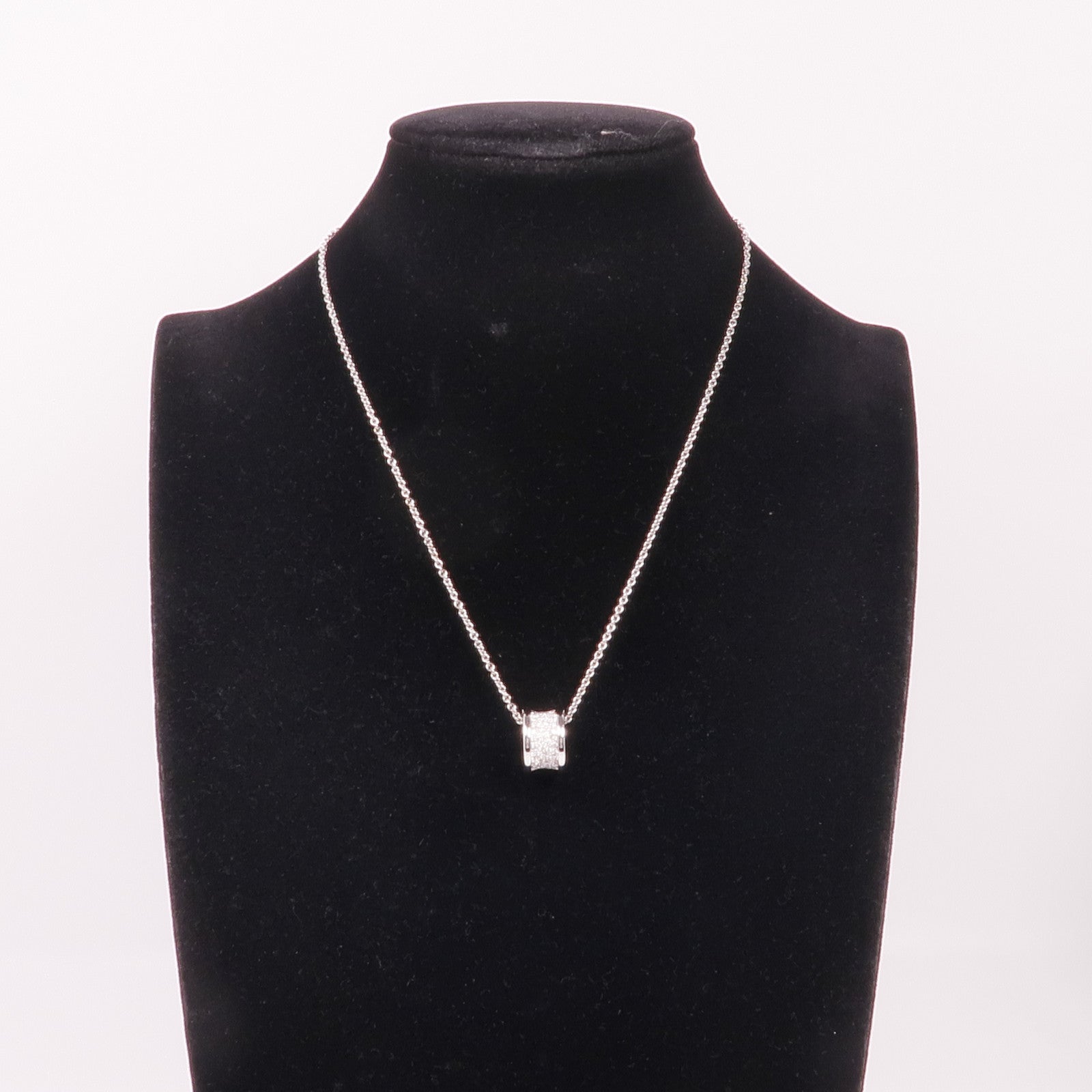 BVLGARI 【激減優惠】18K白金B-zero1 Diamond Necklace項鍊