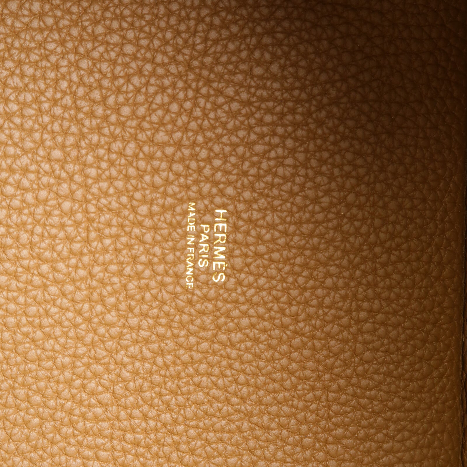HERMES Clemence皮革 Picotin PM手挽袋Alezan