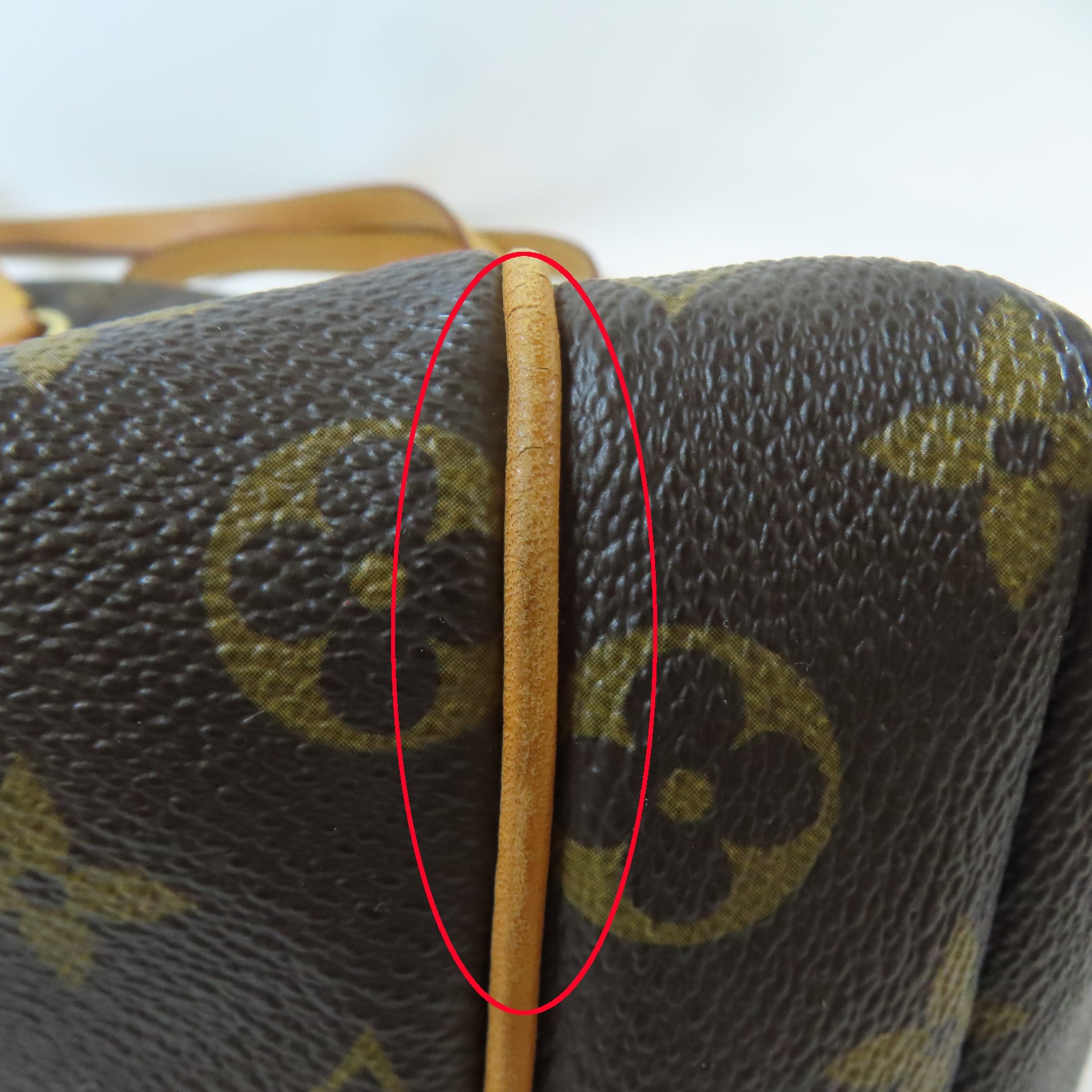 LOUIS VUITTON Monogram Totally MM金扣肩背袋啡色