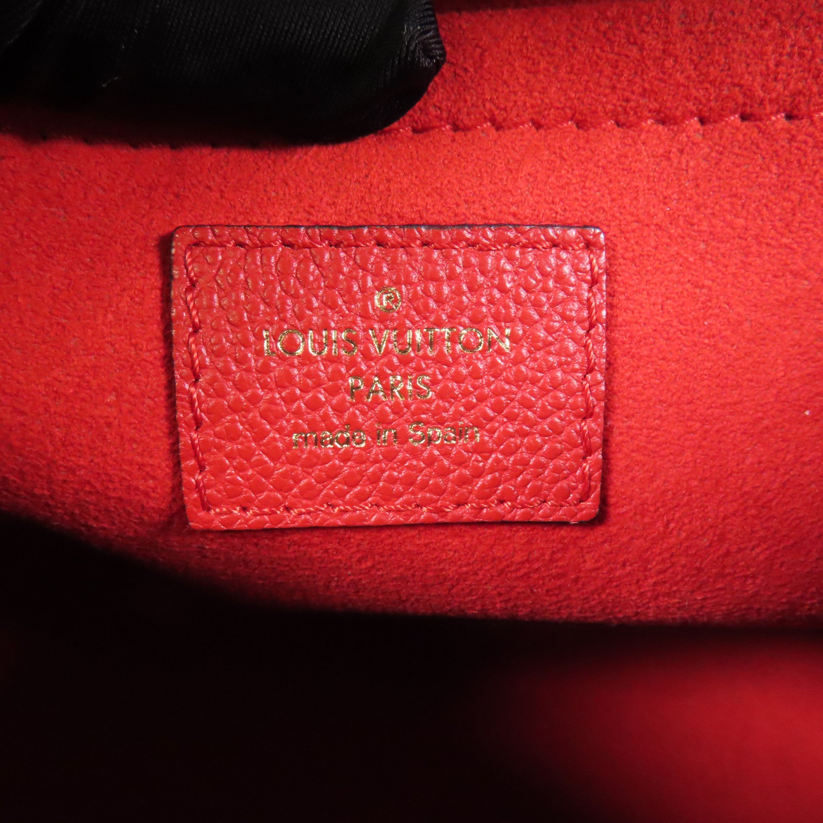 LOUIS VUITTON LV GHW Saint Placide Shoulder Bag M43713 Monogram Brown/Red