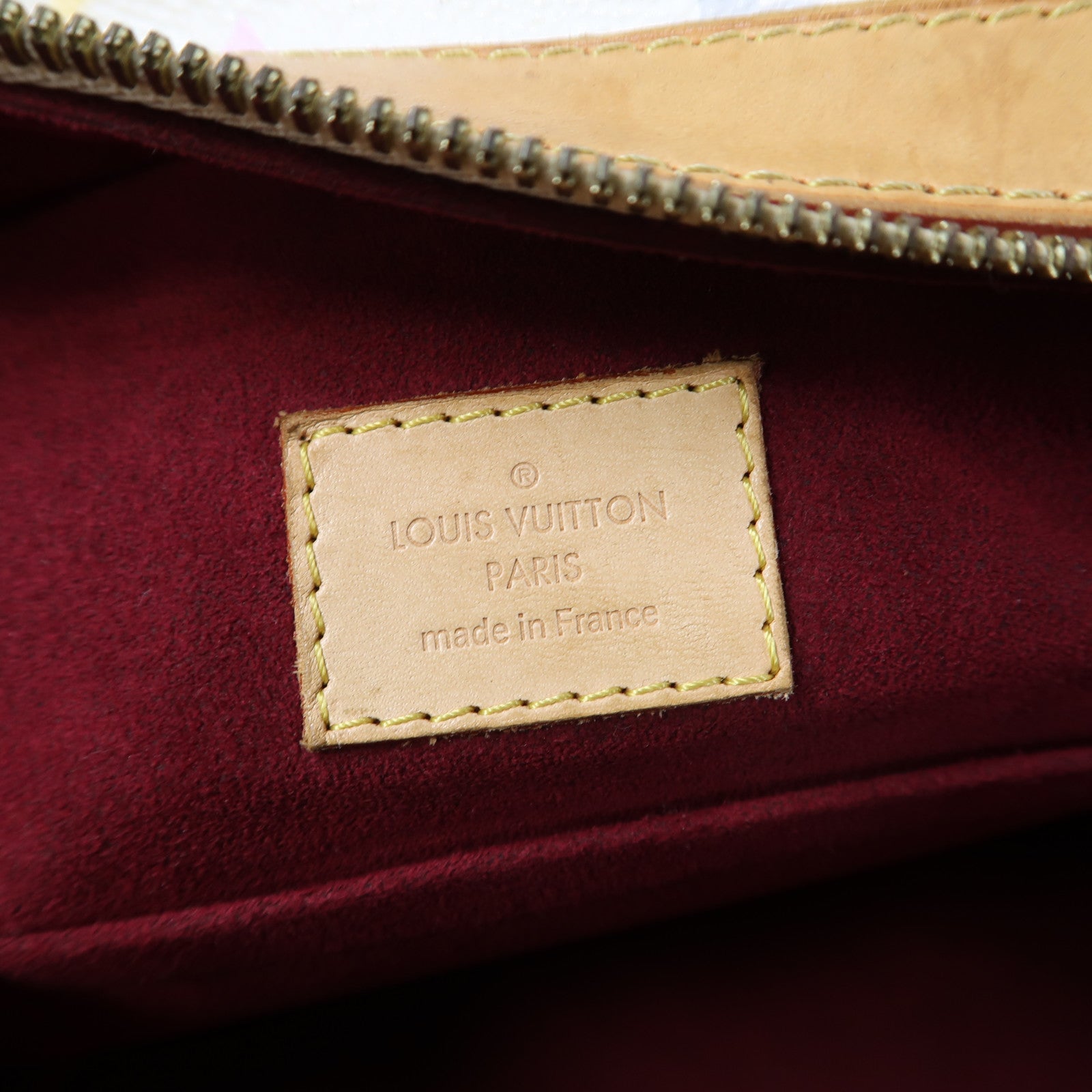 LOUIS VUITTON 【激減優惠】Monogram Multicolore Claudia金扣肩背袋啡色/白色