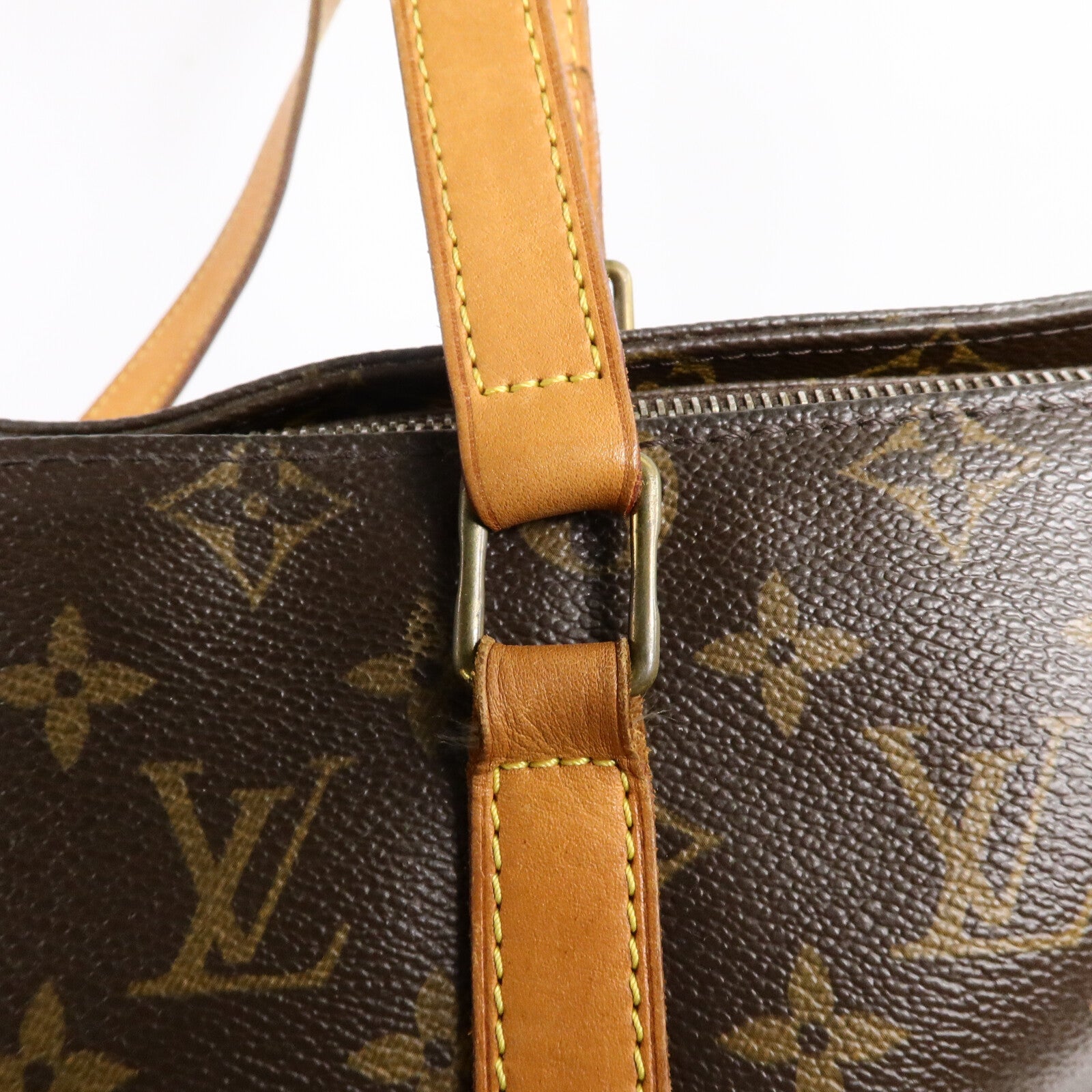 LOUIS VUITTON Monogram Cabas Mezzo肩背袋