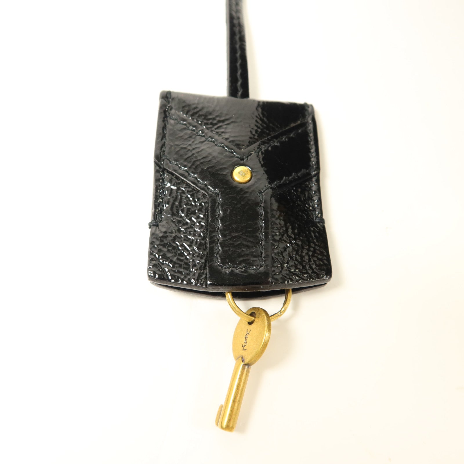 YVES SAINT LAURENT 漆皮皮革Muse Shoulder Bag肩背袋