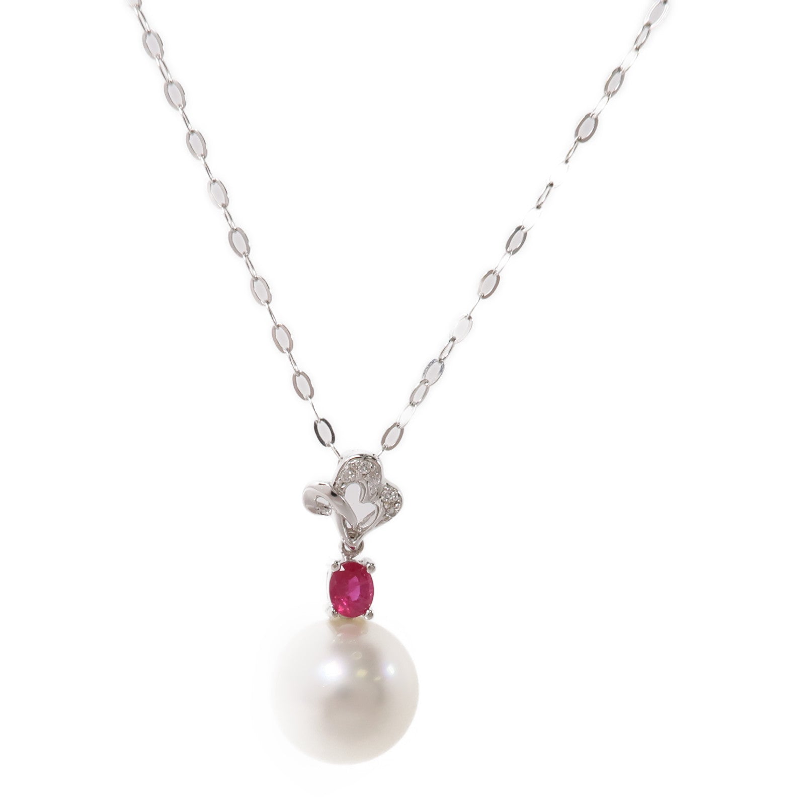 JEWELRY 18K白金Pearl Necklace珍珠項鍊