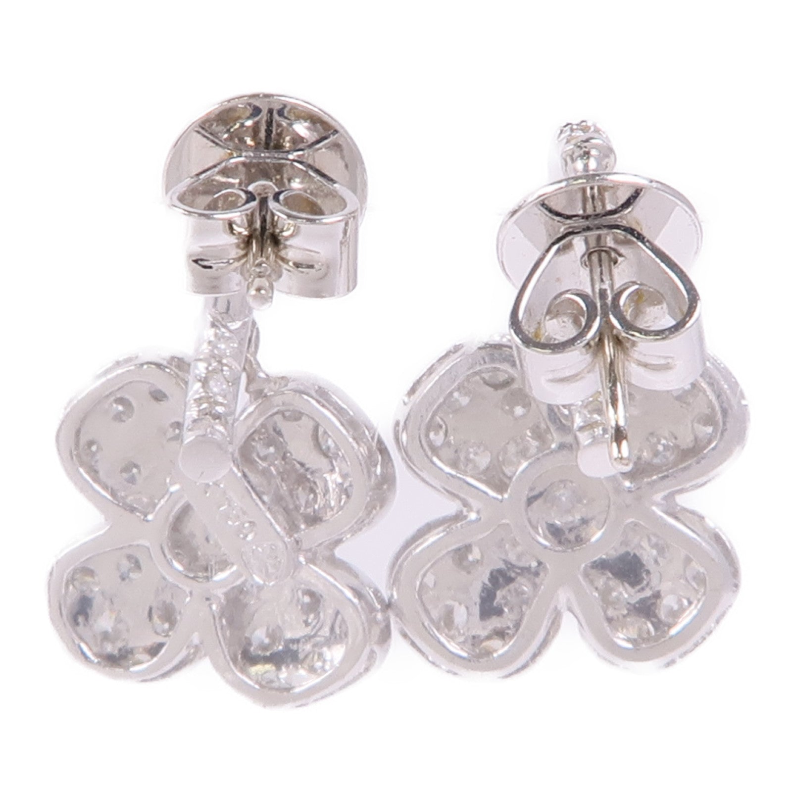 JEWELRY 18K白金Diamond Earrings鑽石耳環