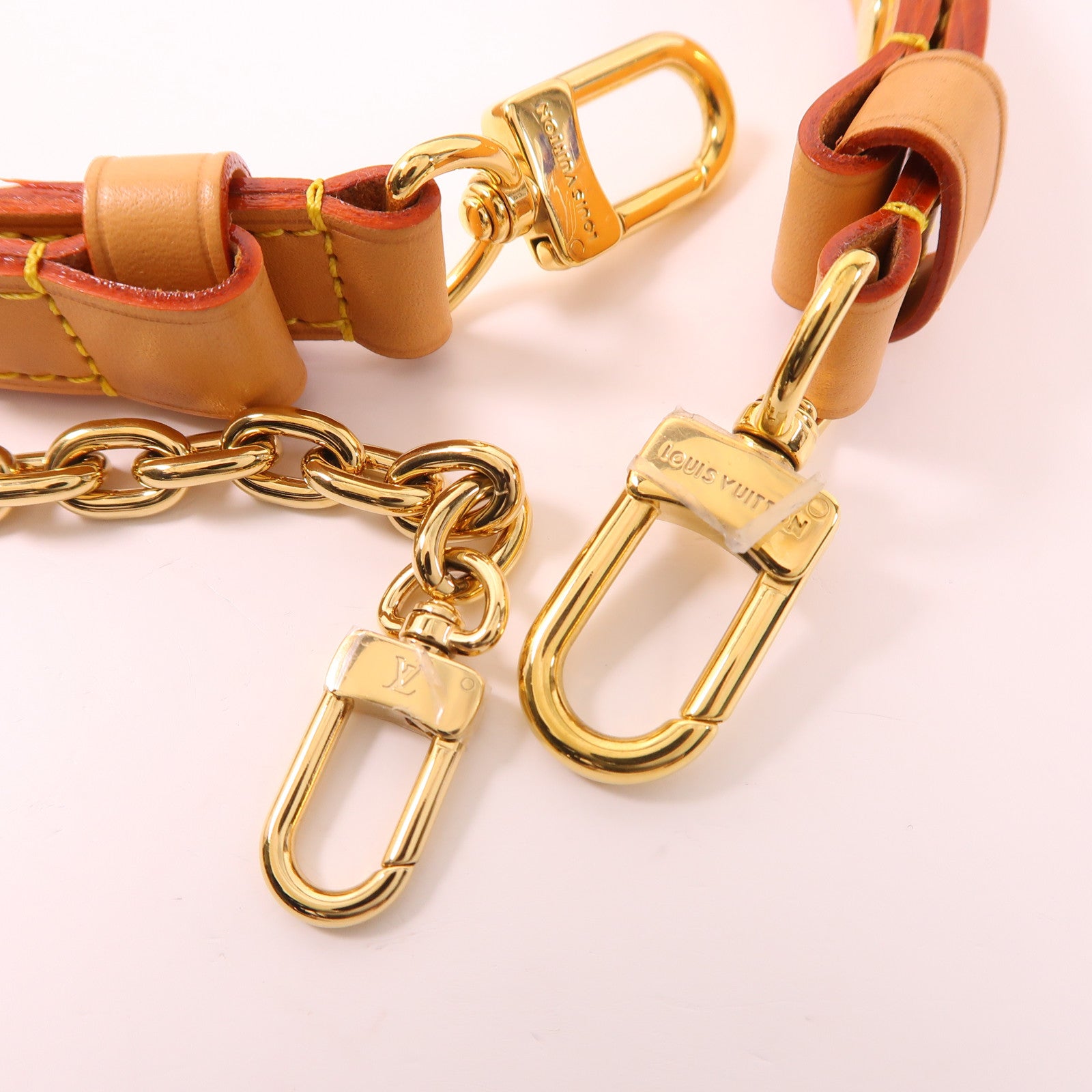 LOUIS VUITTON LV GHW Loop Chain 2 Way Shoulder Bag M24846 Monogram Denim Blue