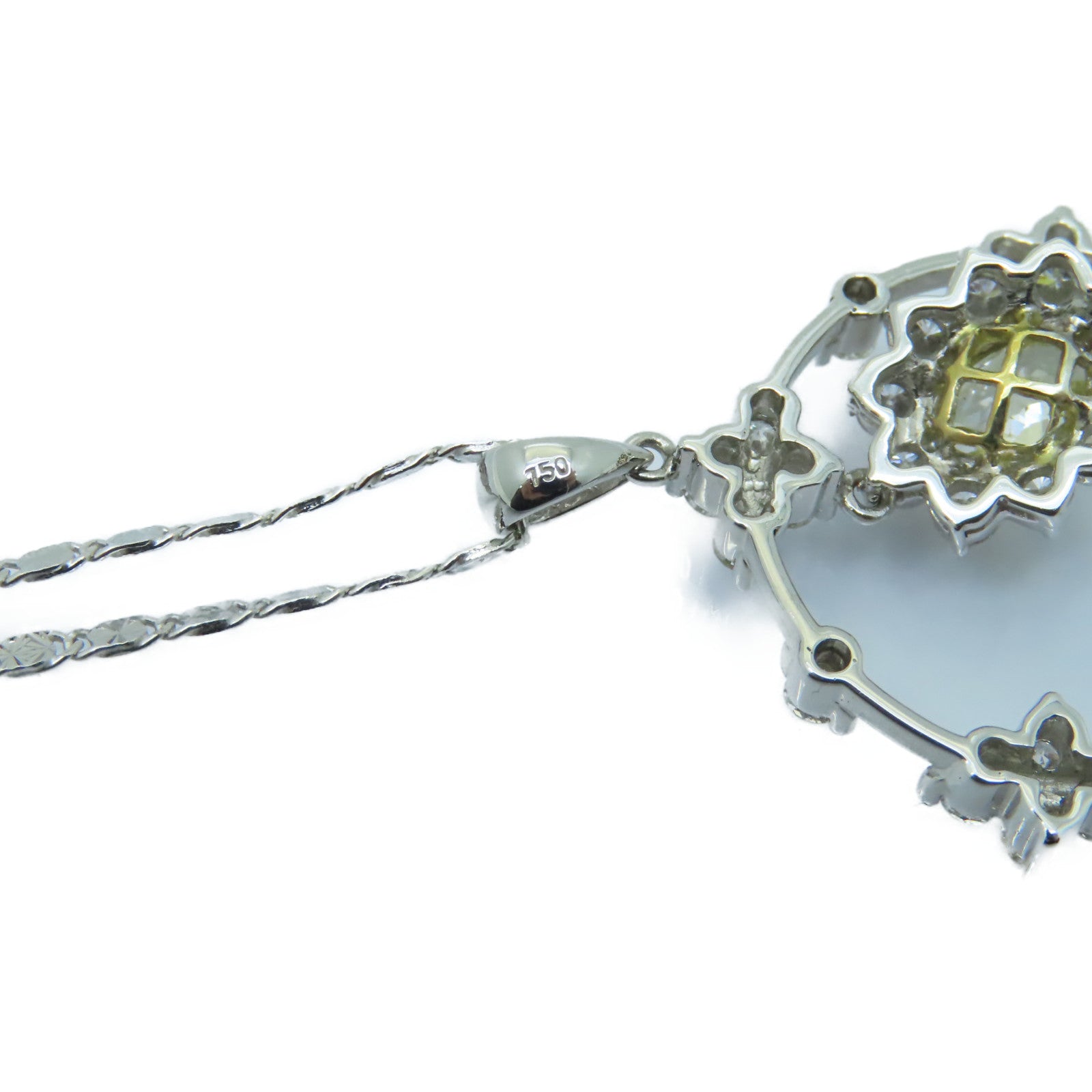 JEWELRY 【激減優惠】18K白金Diamond Necklace鑽石項鍊