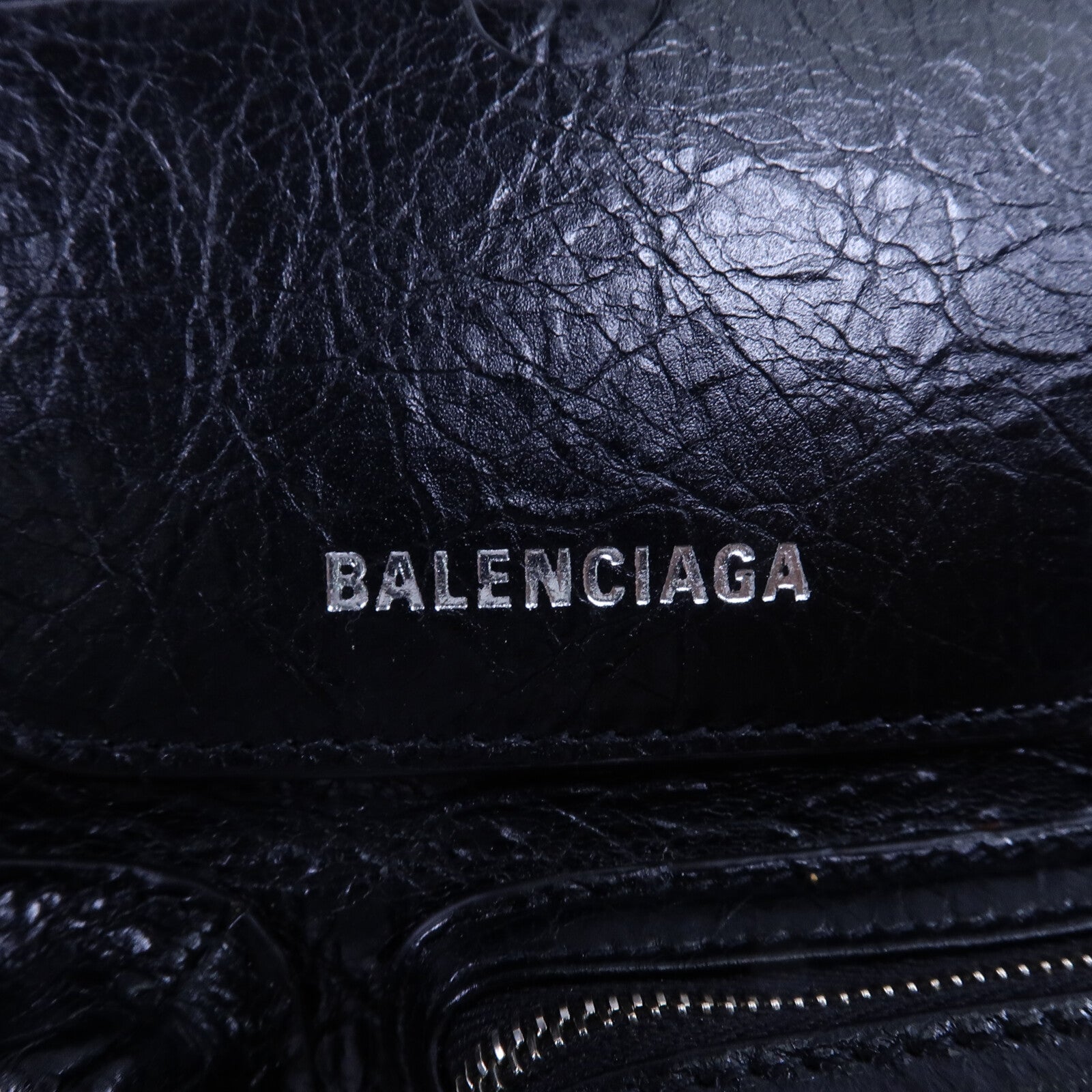 BALENCIAGA 羊皮皮革Superbusy Messenger Bag肩背袋