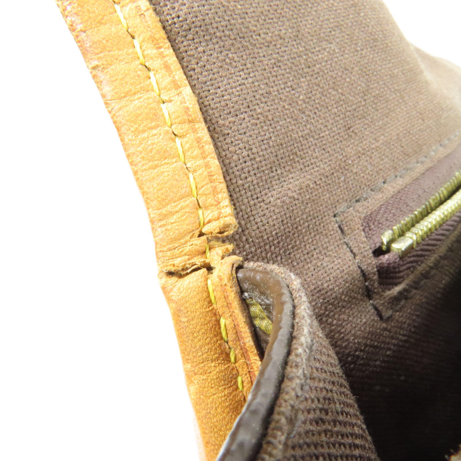 LOUIS VUITTON Monogram Menilmontant MM金扣肩背袋棕色