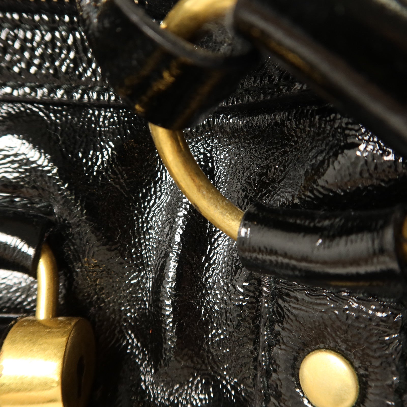 YVES SAINT LAURENT 漆皮皮革Muse Shoulder Bag肩背袋
