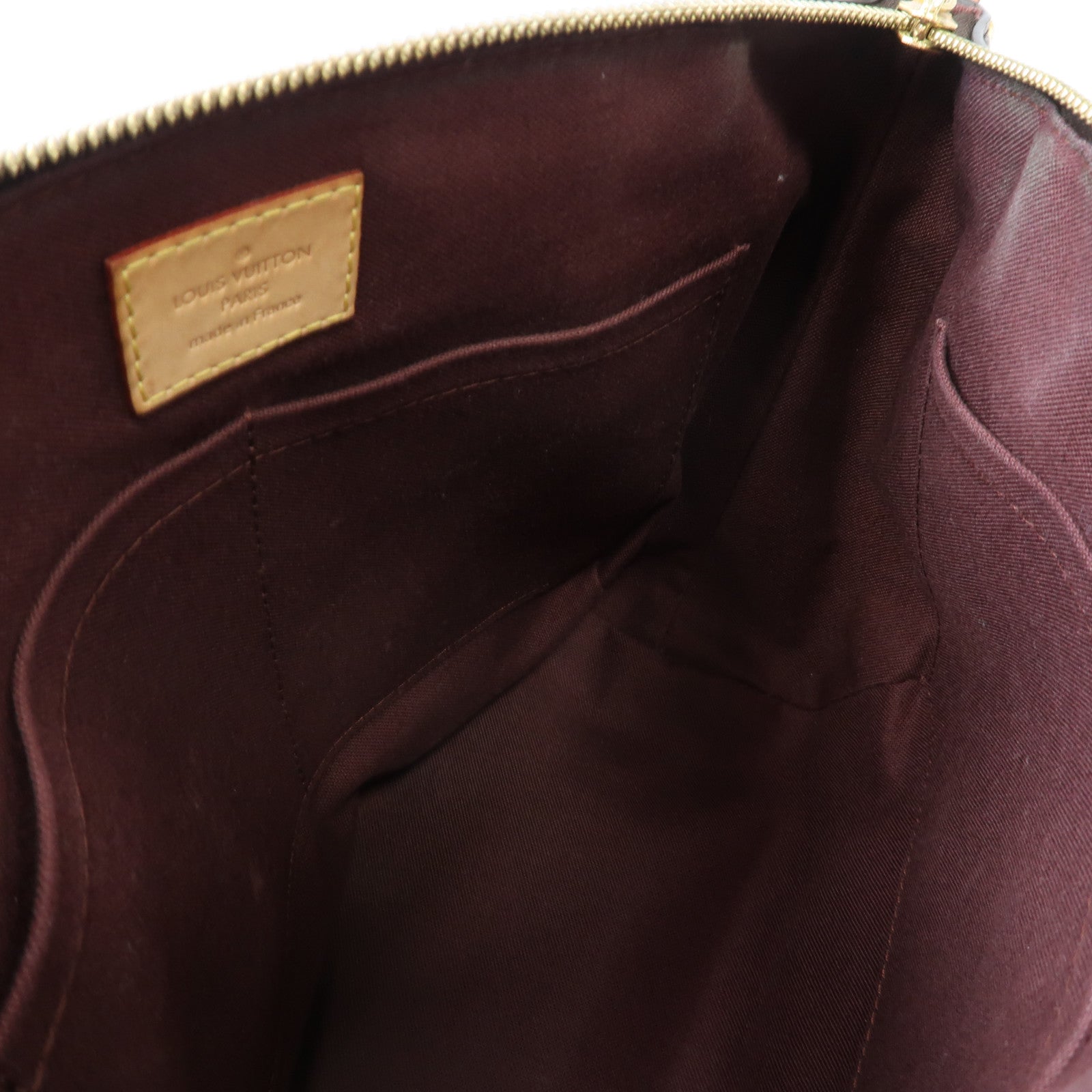 LOUIS VUITTON Monogram Turenne PM金扣手挽肩背兩用袋棕色