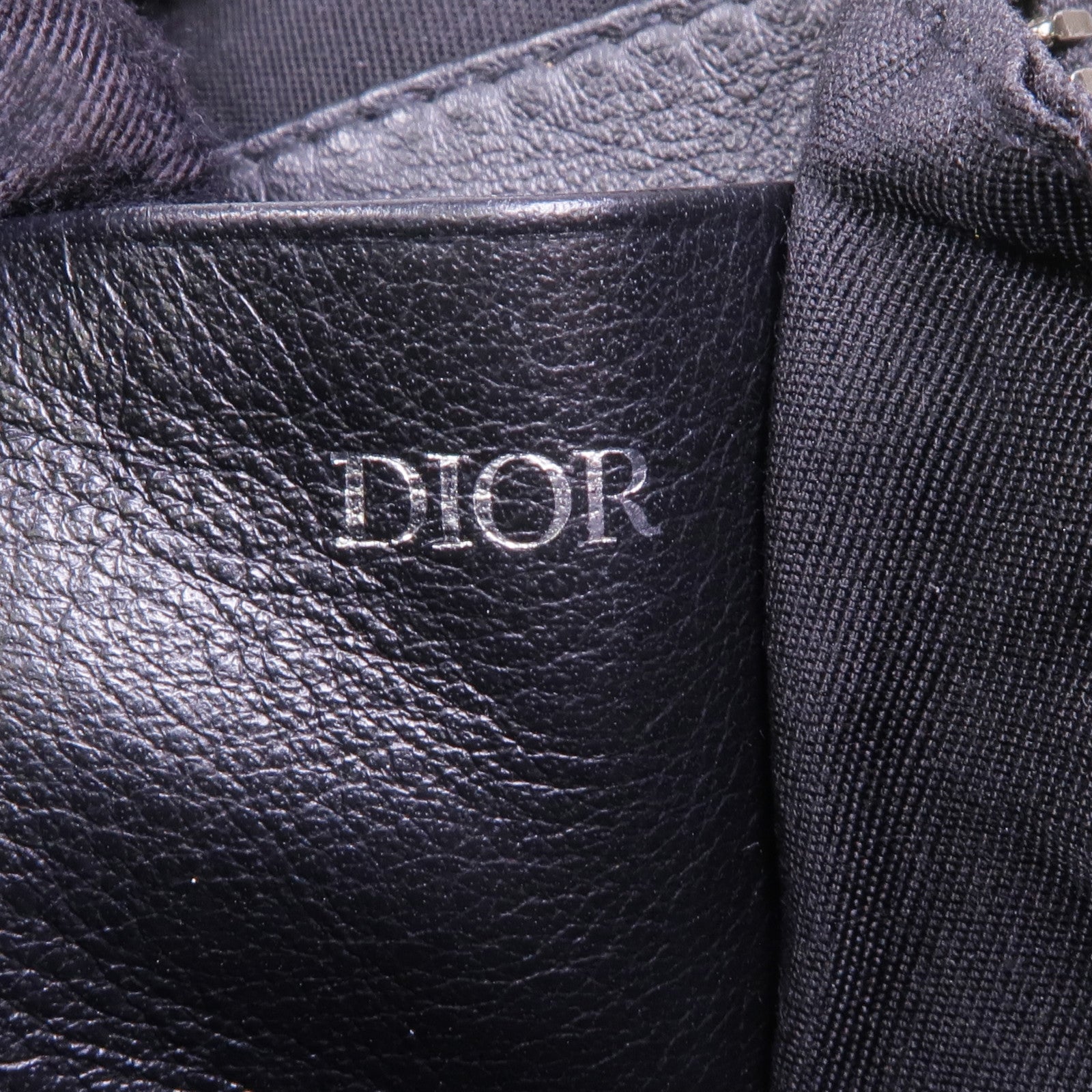 Dior 帆布Shoulder Bag銀扣肩背袋