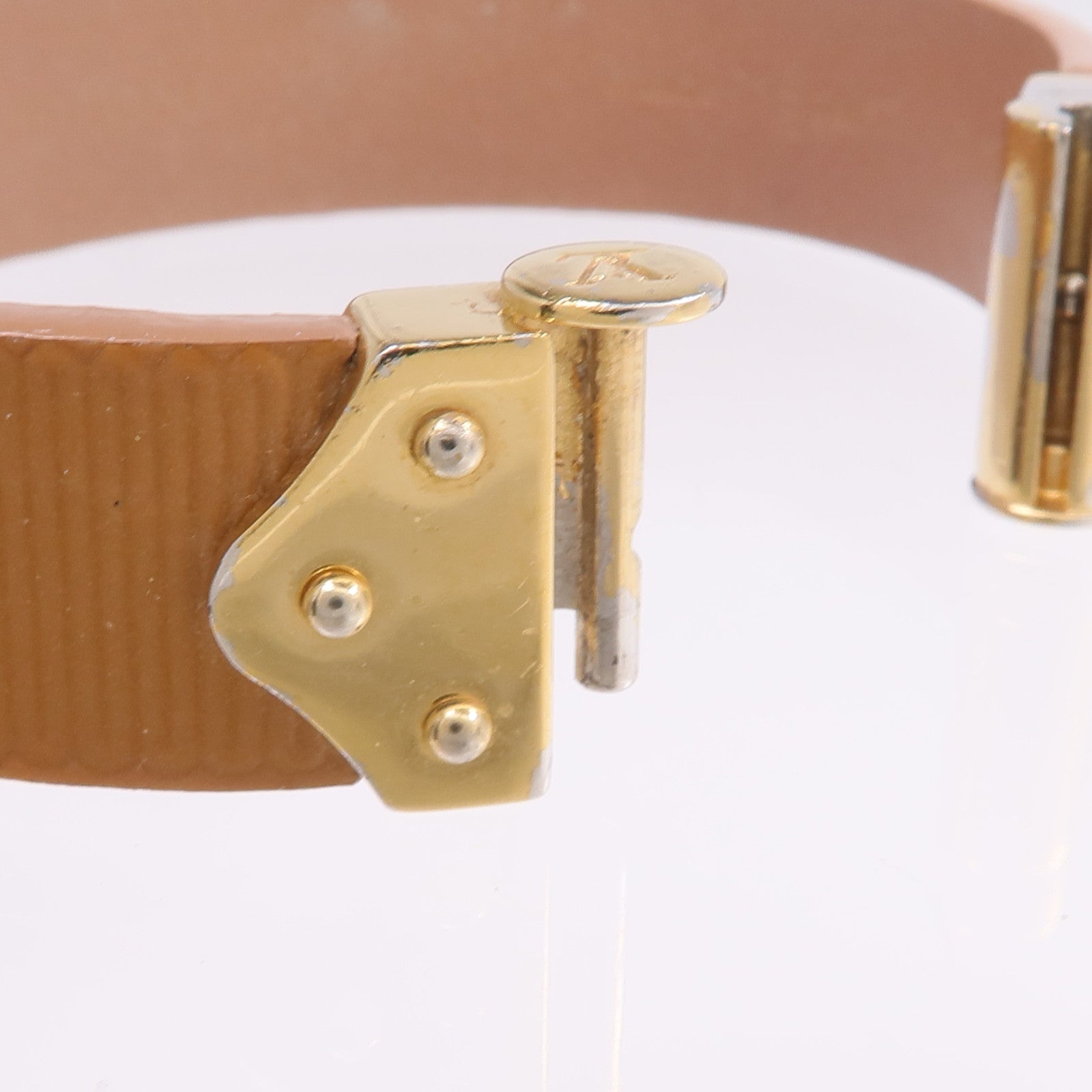 LOUIS VUITTON Epi Bracelet金扣手帶