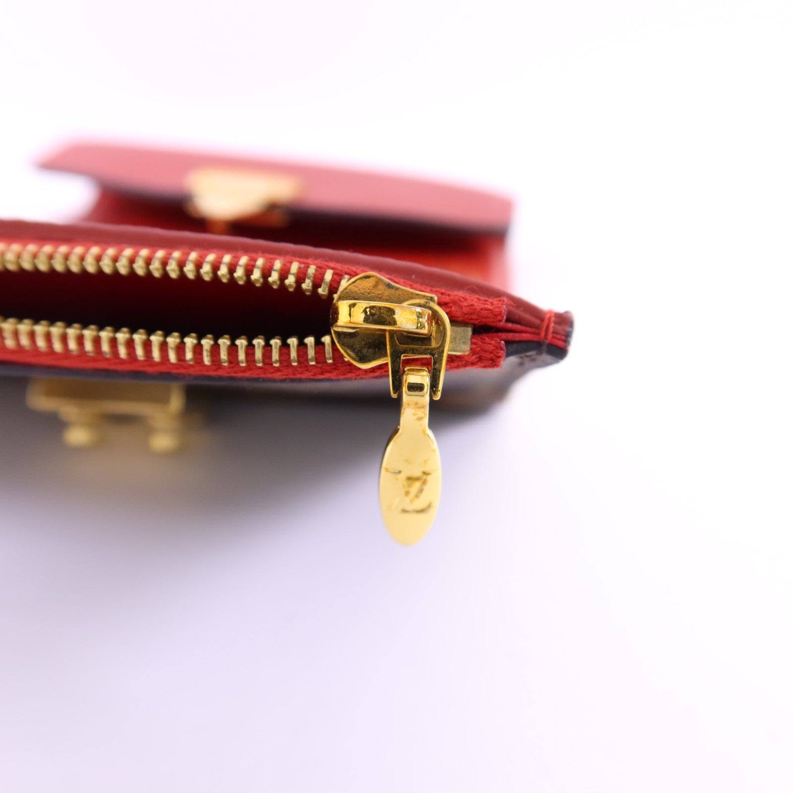 LOUIS VUITTON Monogram Pallas Compact Wallet金扣錢包