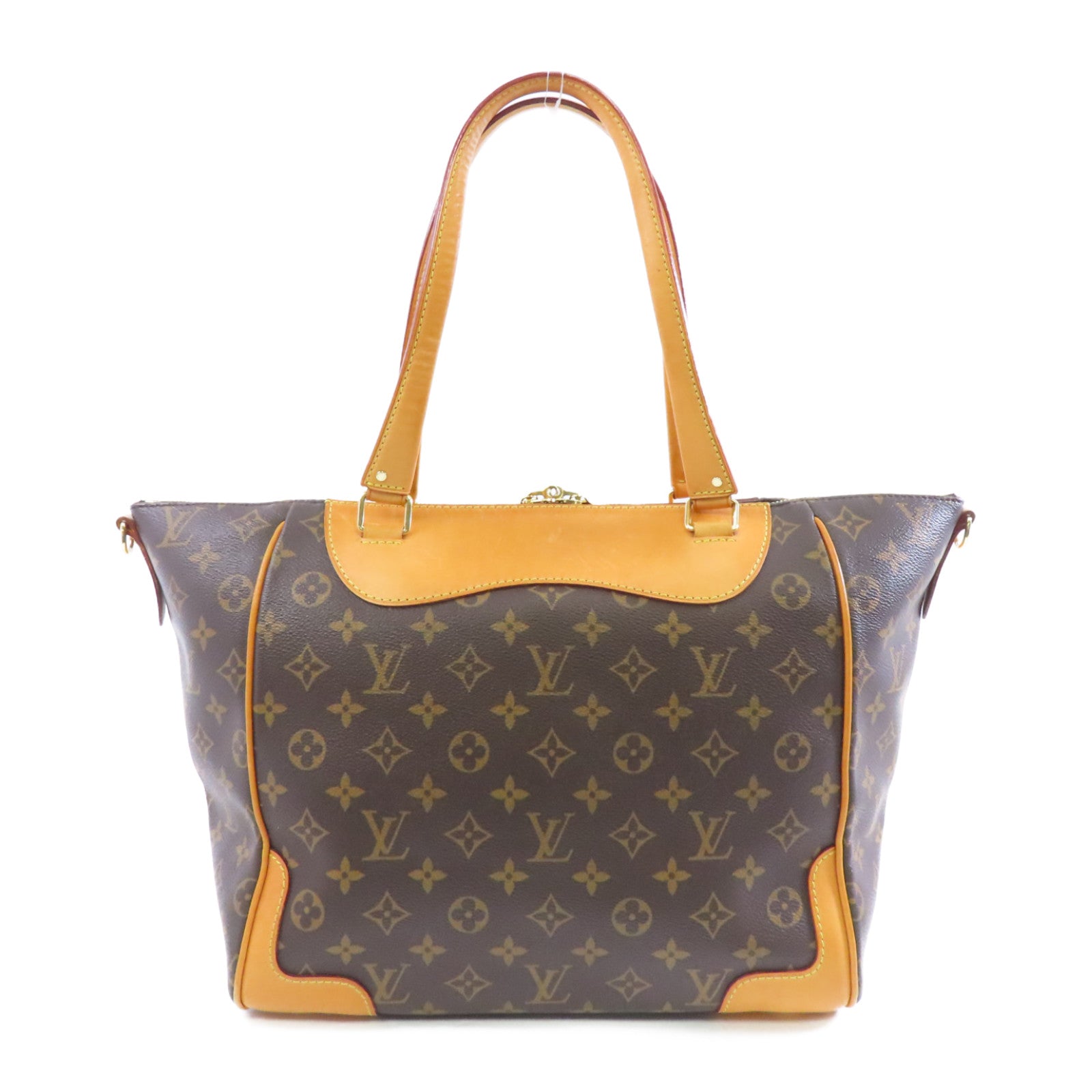 LOUIS VUITTON 【激減優惠】Monogram Estrela MM金扣手挽肩背兩用袋啡色