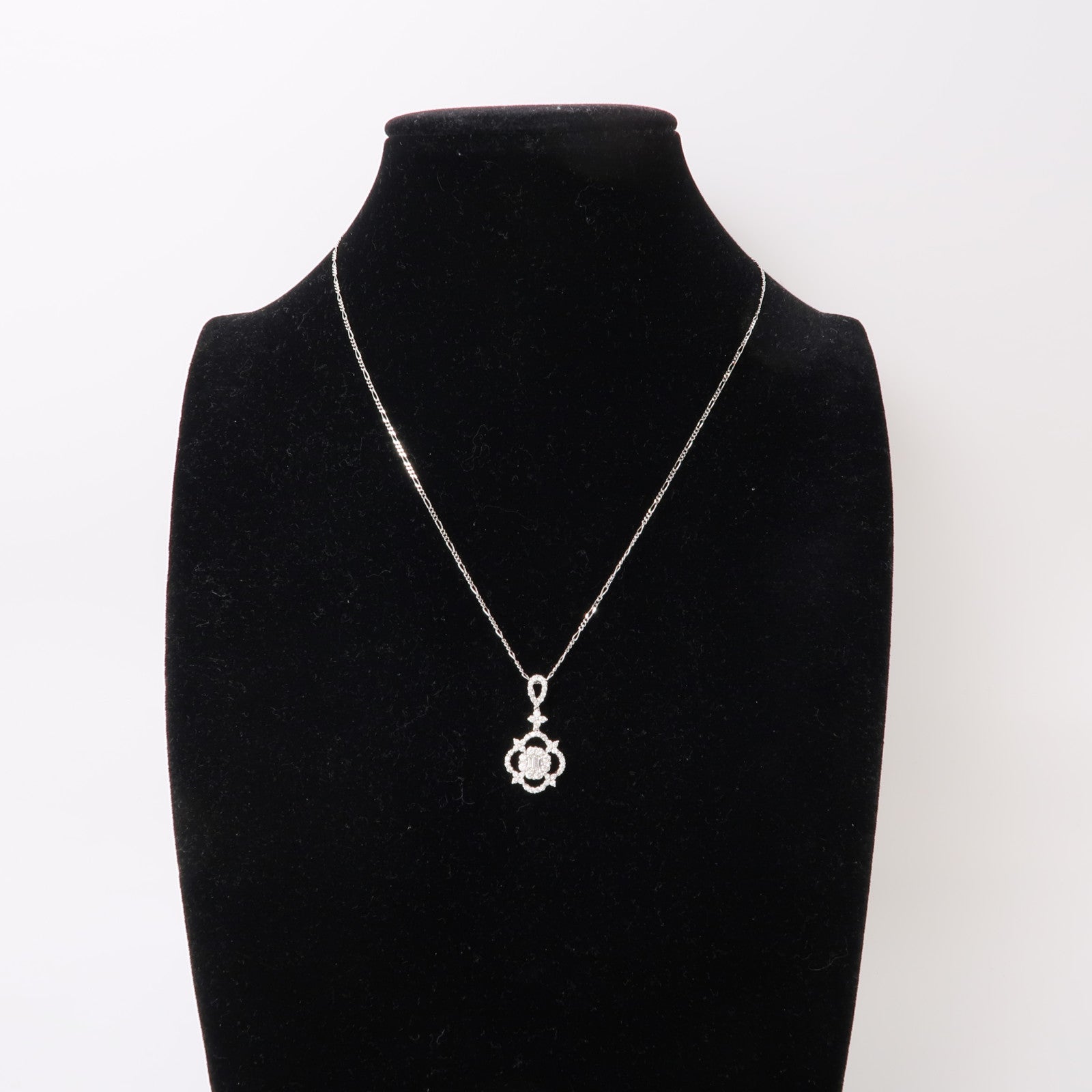 JEWELRY 18K白金Diamond Necklace鑽石項鍊