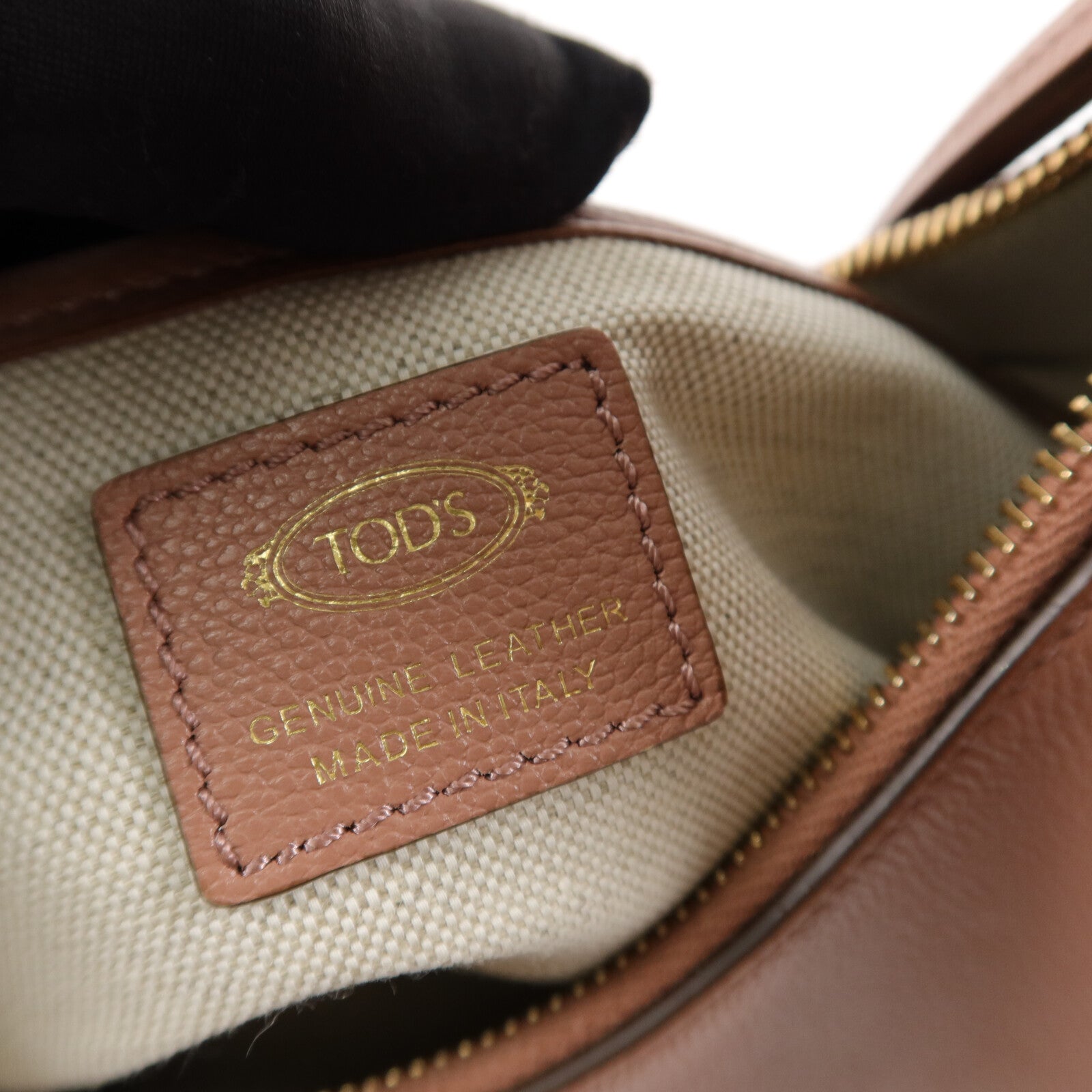 TOD'S 牛皮皮革Timeless Hobo Bag手挽袋