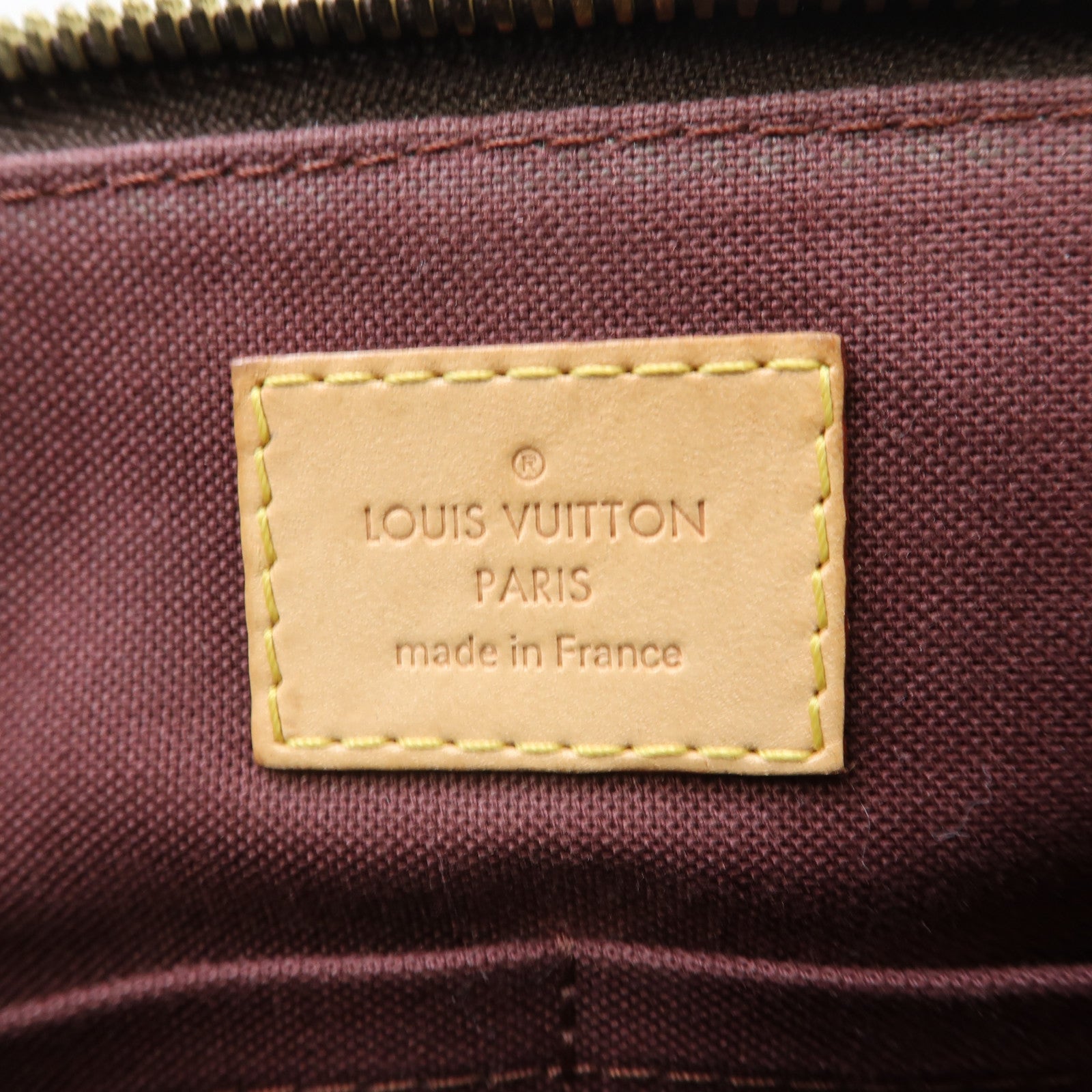 LOUIS VUITTON Monogram Turenne PM金扣手挽肩背兩用袋棕色