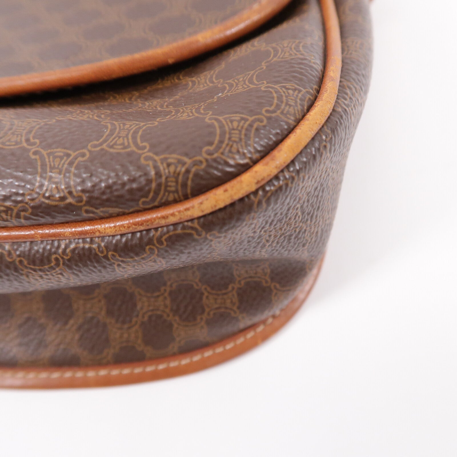 CELINE 塗層帆布Vintage Macadam Starball肩背袋
