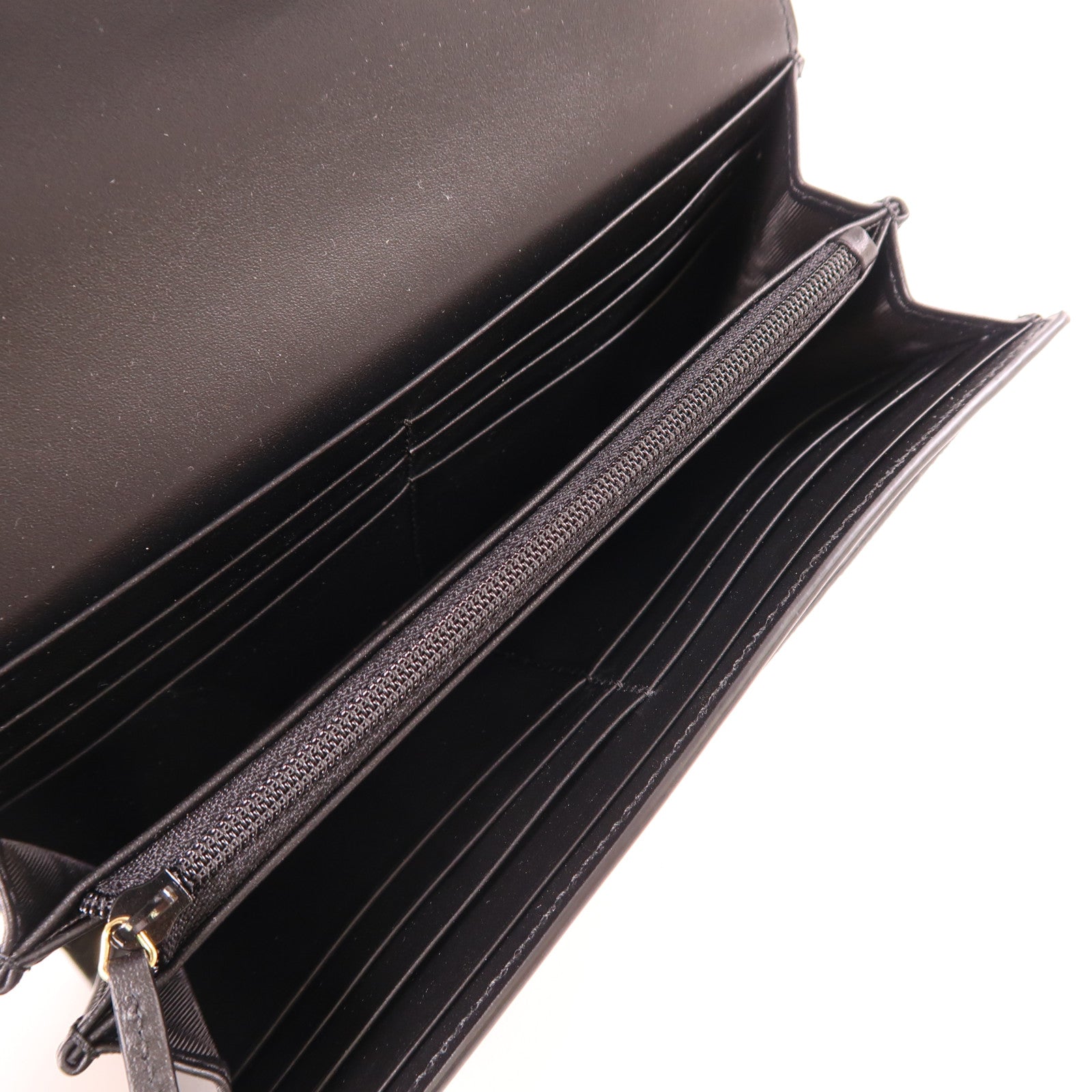 GUCCI 【激減優惠】塗層帆布Long Wallet金扣長錢包