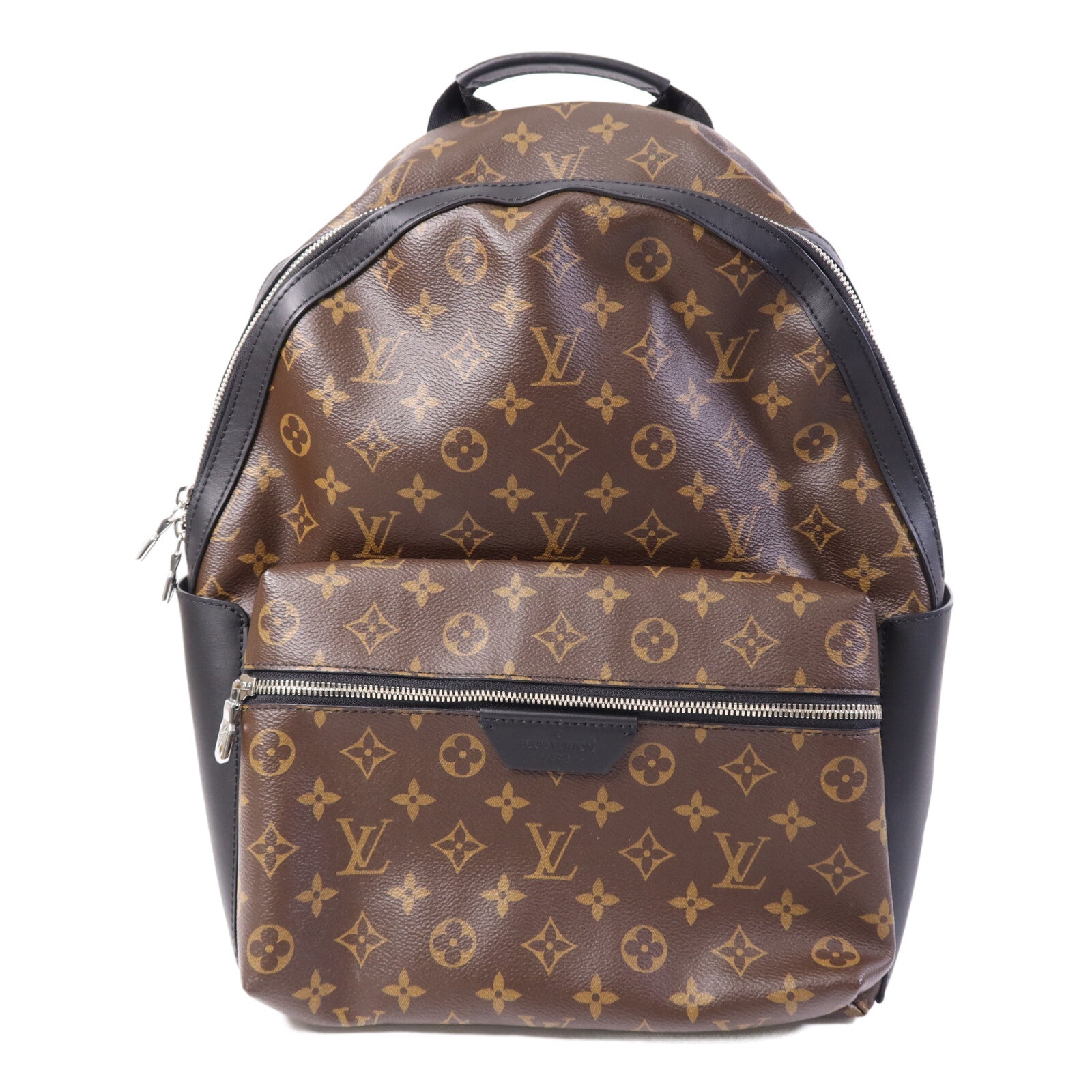 LOUIS VUITTON 【激減優惠】Monogram Macassar Discovery Backpack PM銀扣背包