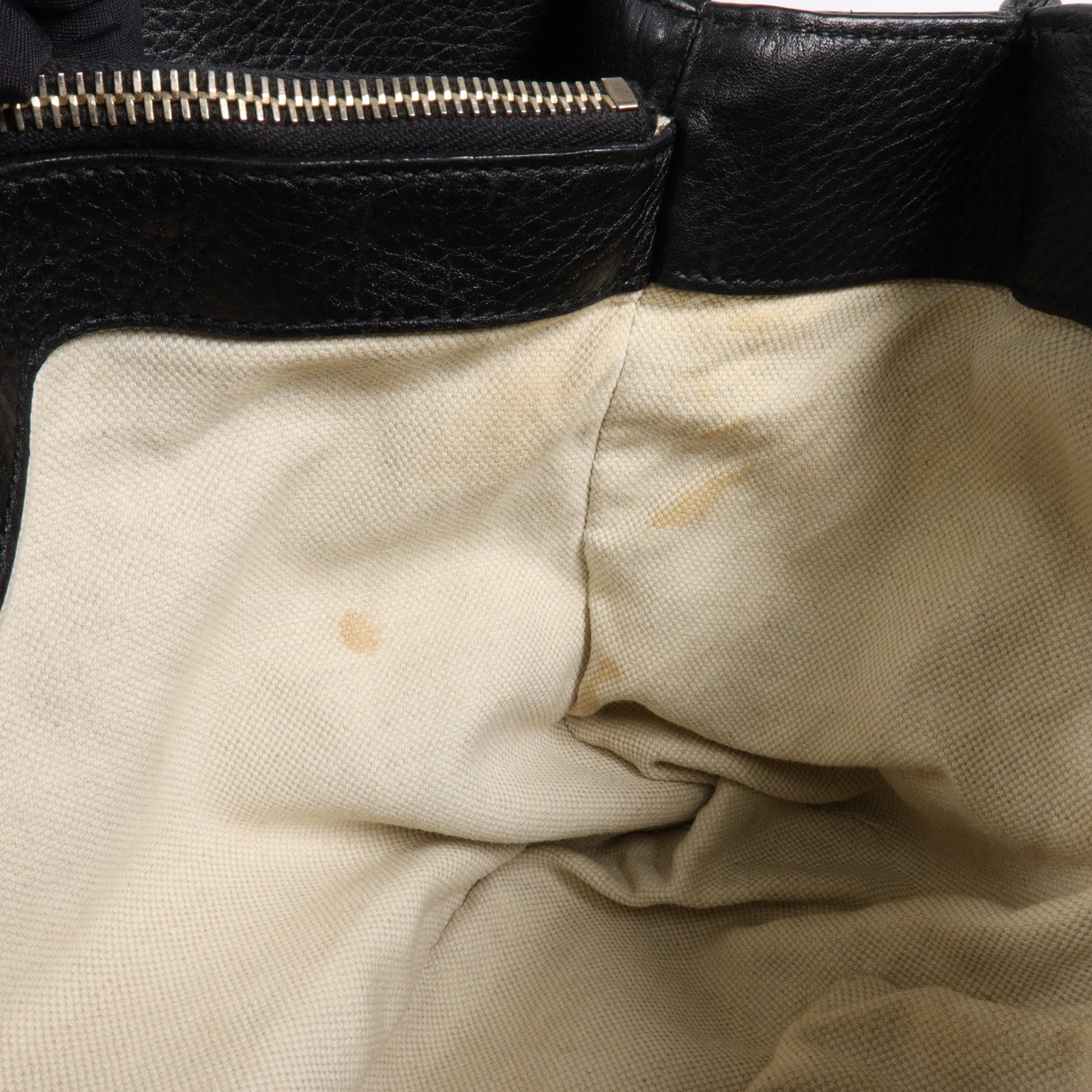 GUCCI 帆布Flora Knight Bamboo Shopper Medium Tote手挽肩背兩用袋