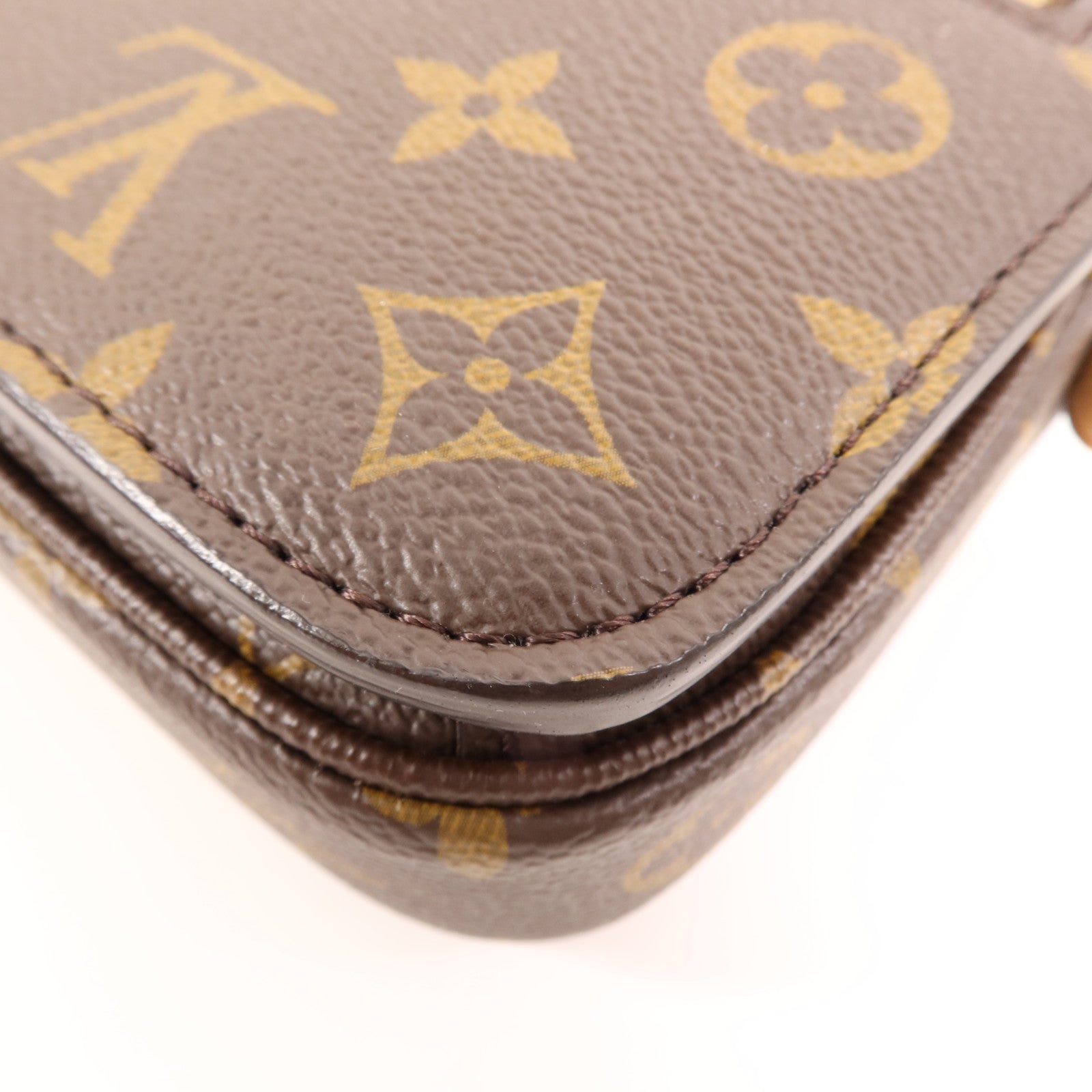 LOUIS VUITTON Monogram Pochette Metis East West金扣手挽肩背兩用袋