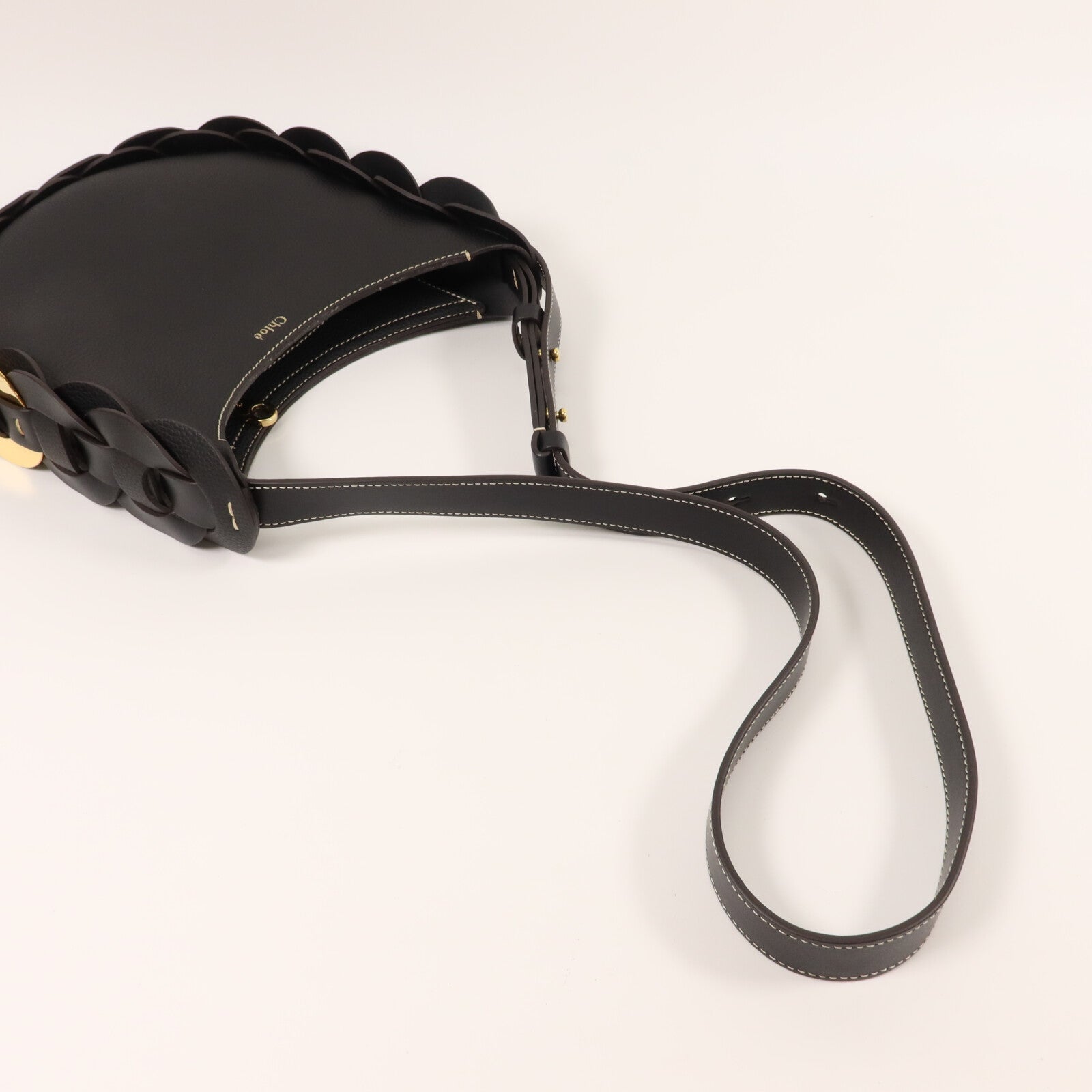 Chloe 牛皮皮革Shoulder Bag手挽肩背兩用袋