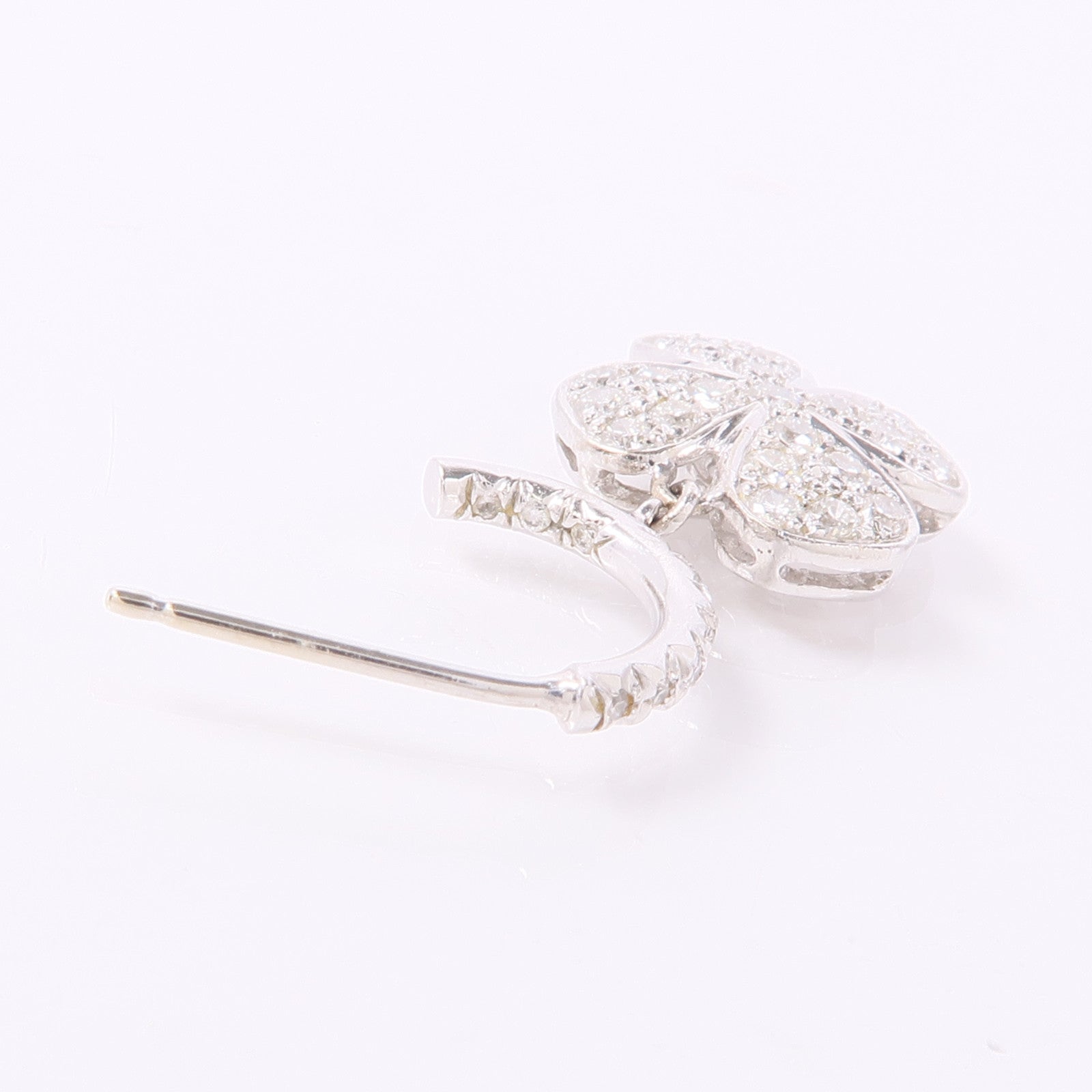 JEWELRY 18K白金Diamond Earrings鑽石耳環